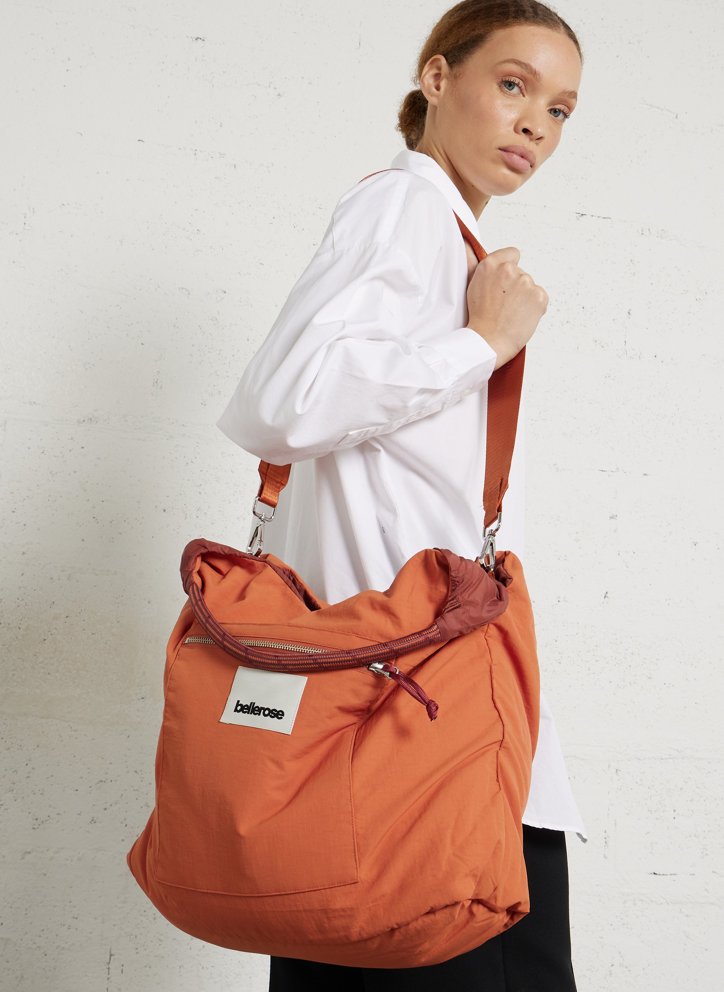 Gewatteerde schoudertas BELLEROSE Oranje