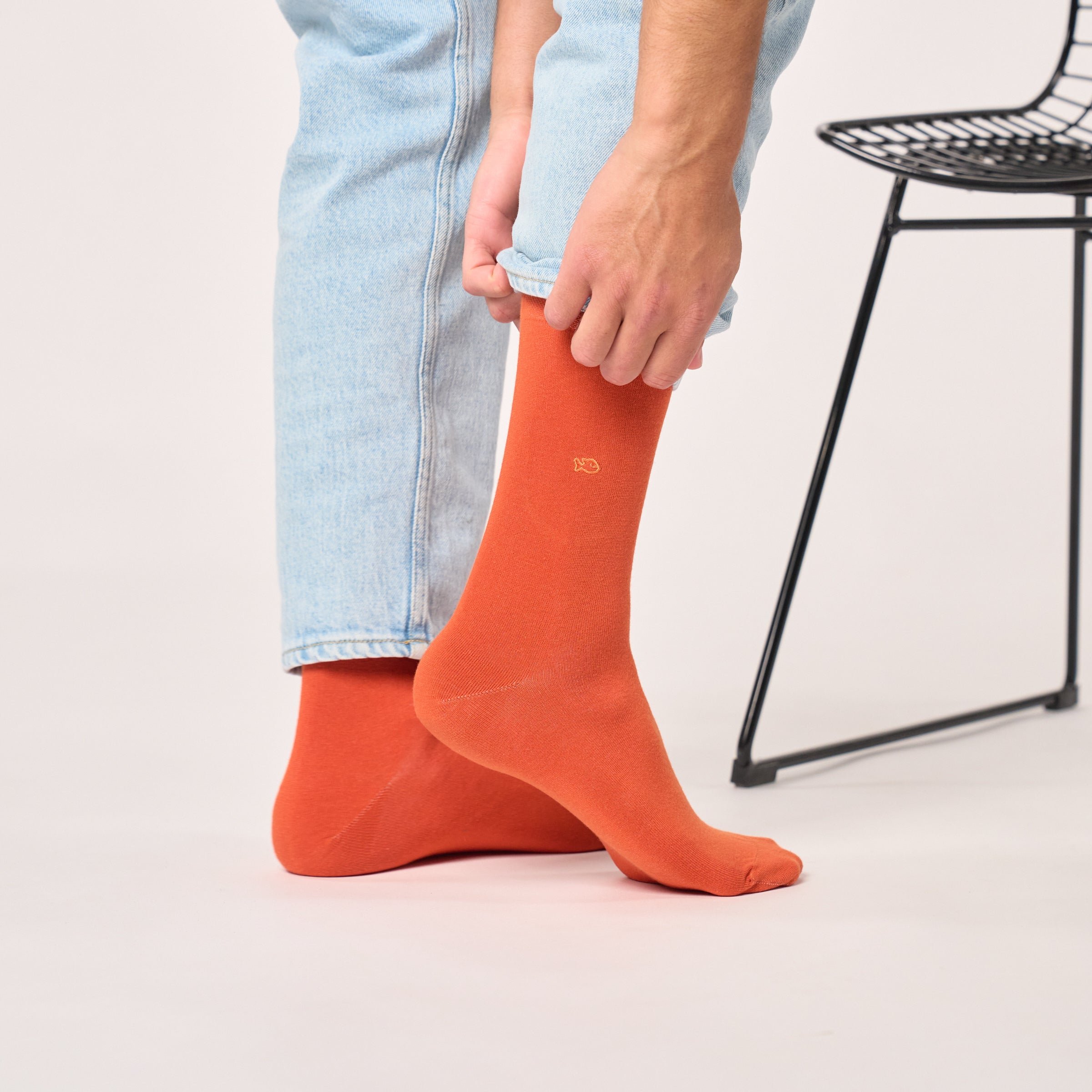 Bamboo Socks BILLYBELT Orange