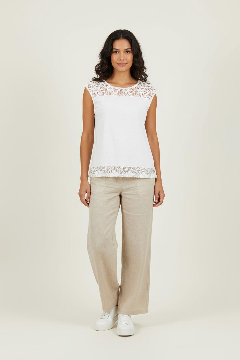 Top & tank top COMPTOIR DES COTONNIERS - Seconde main White