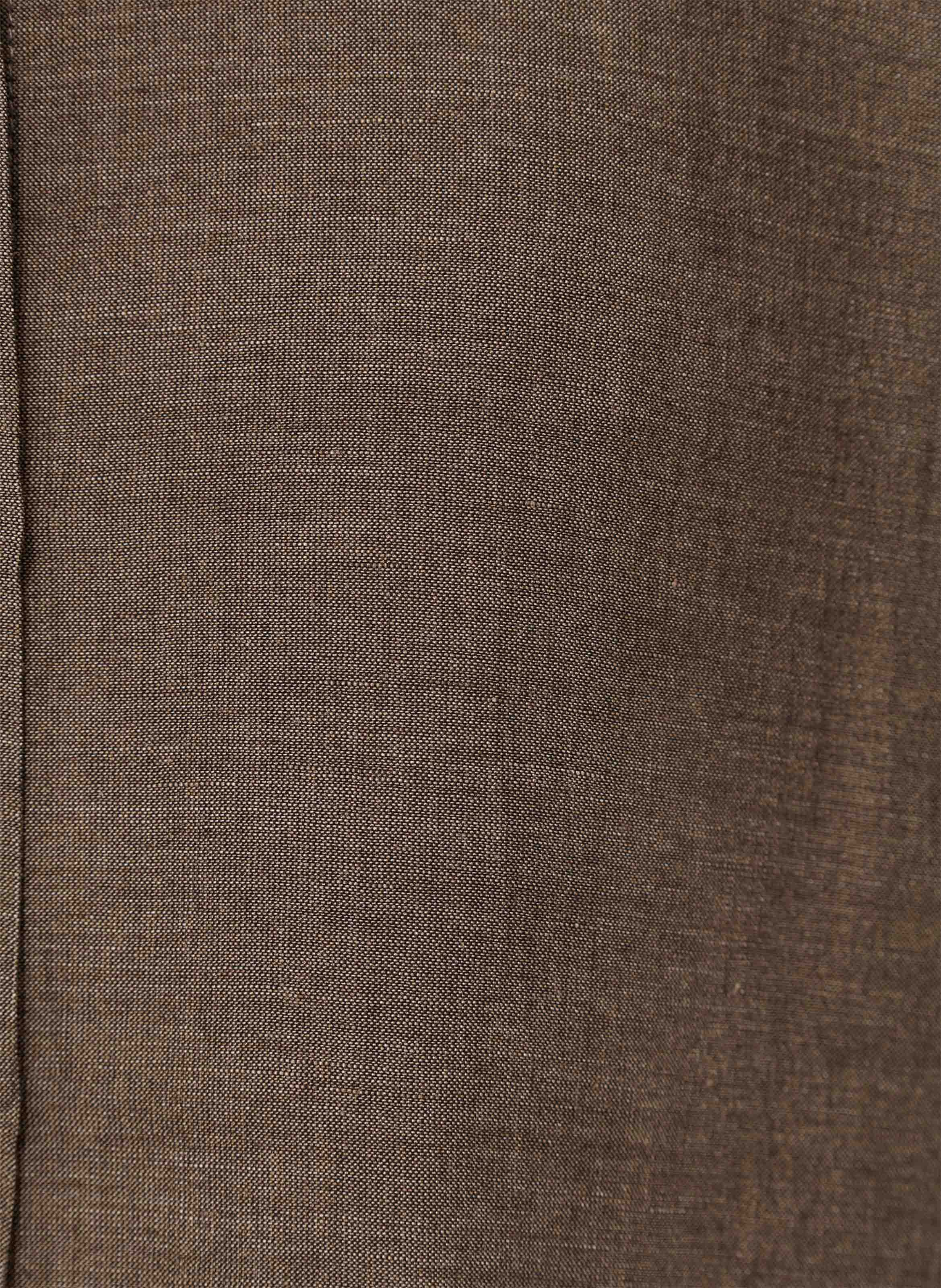 Chemise ample col classique  HUMILITY Marron