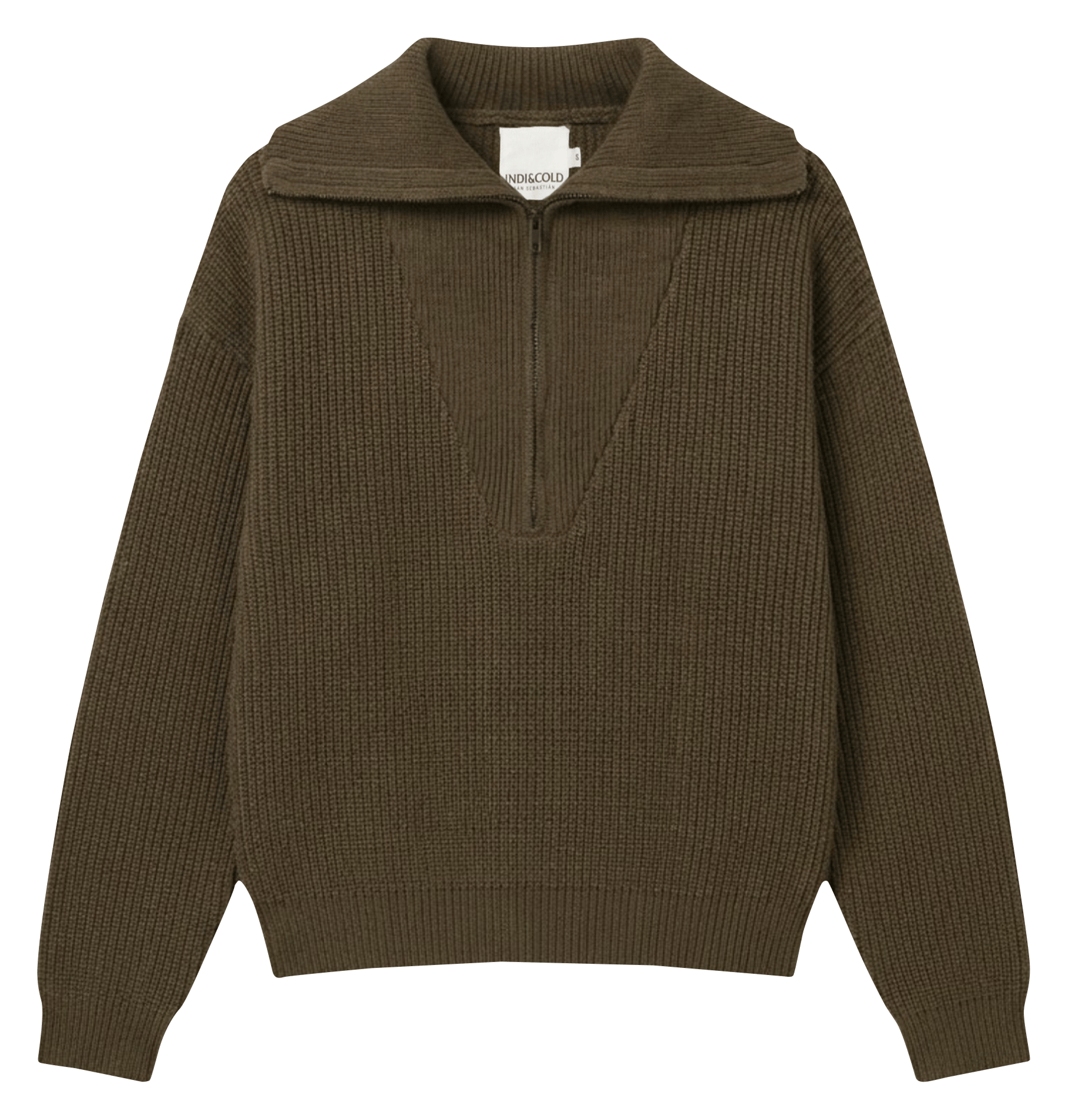 Tricot chauffeurstrui INDI & COLD Kaki
