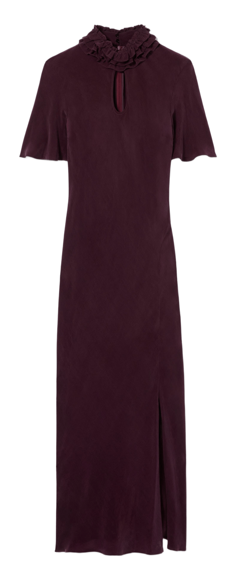 Long flared dress CLAUDIE PIERLOT Plums