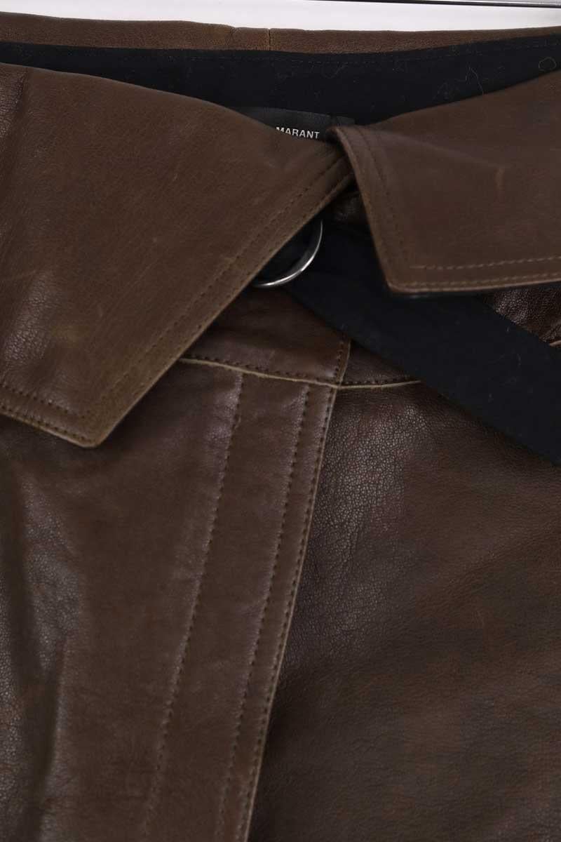 Mini skirt ISABEL MARANT - Seconde Main Brown