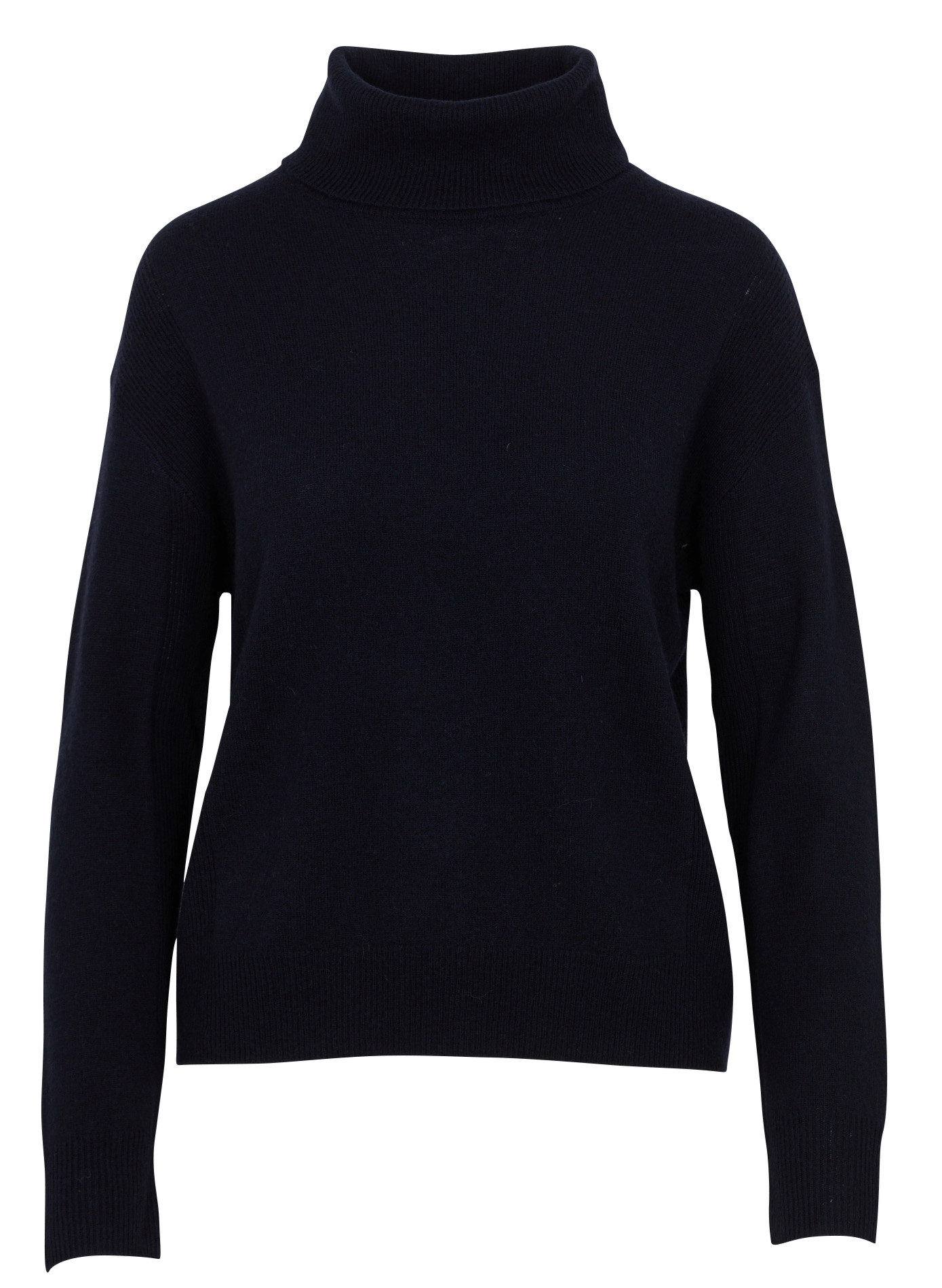 Loose-fit wool polo neck sweater MAISON 123 Blue