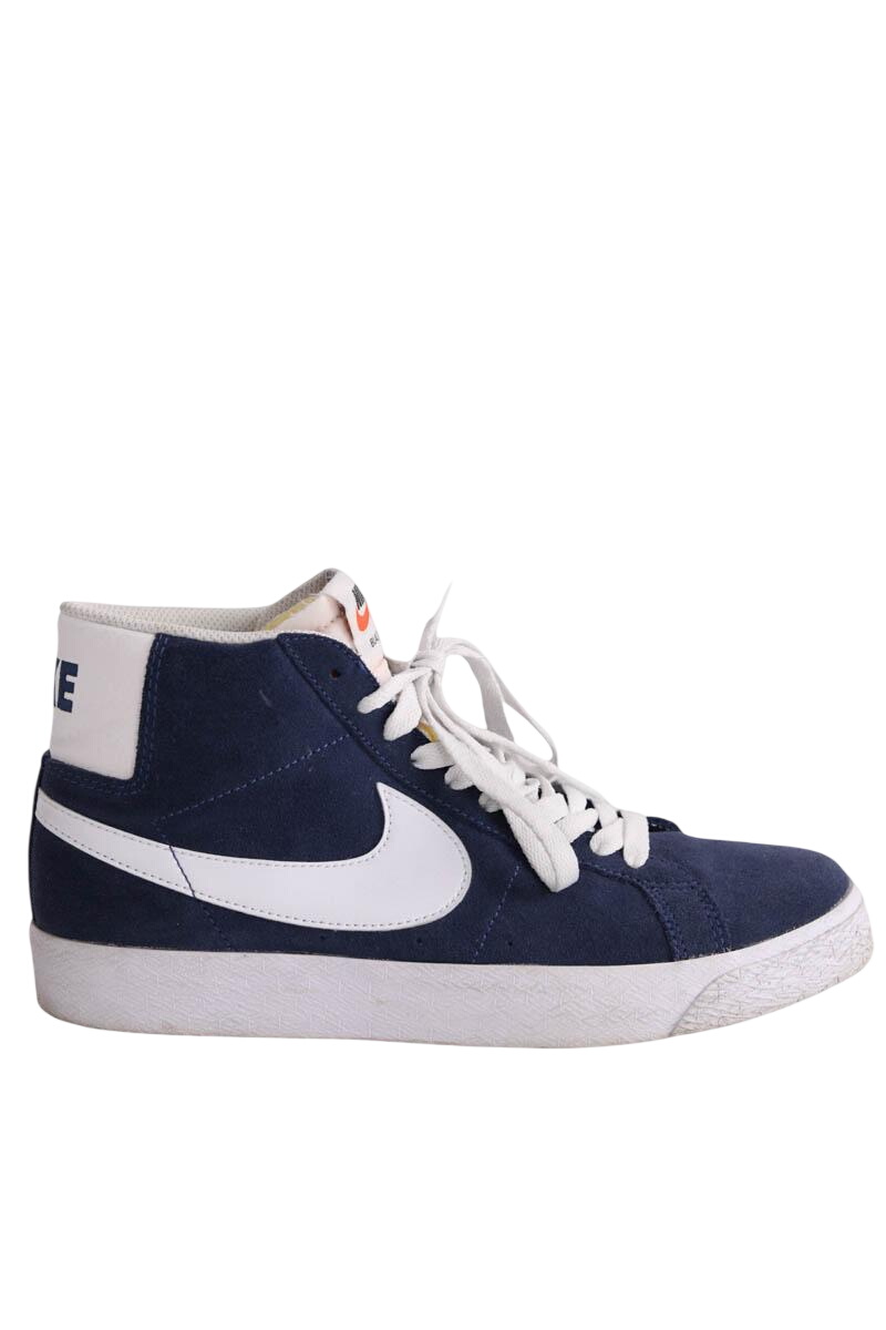 Baskets blazer NIKE - Seconde Main Bleu