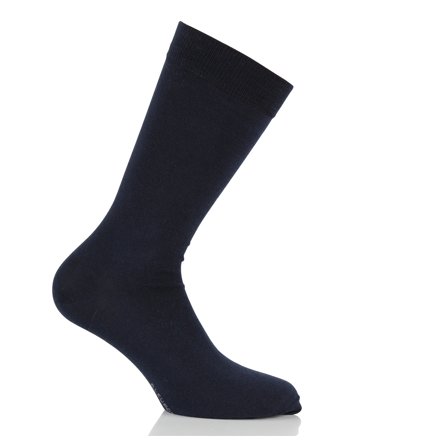 Cotton-blend mid-length socks BLEUFORET Blue