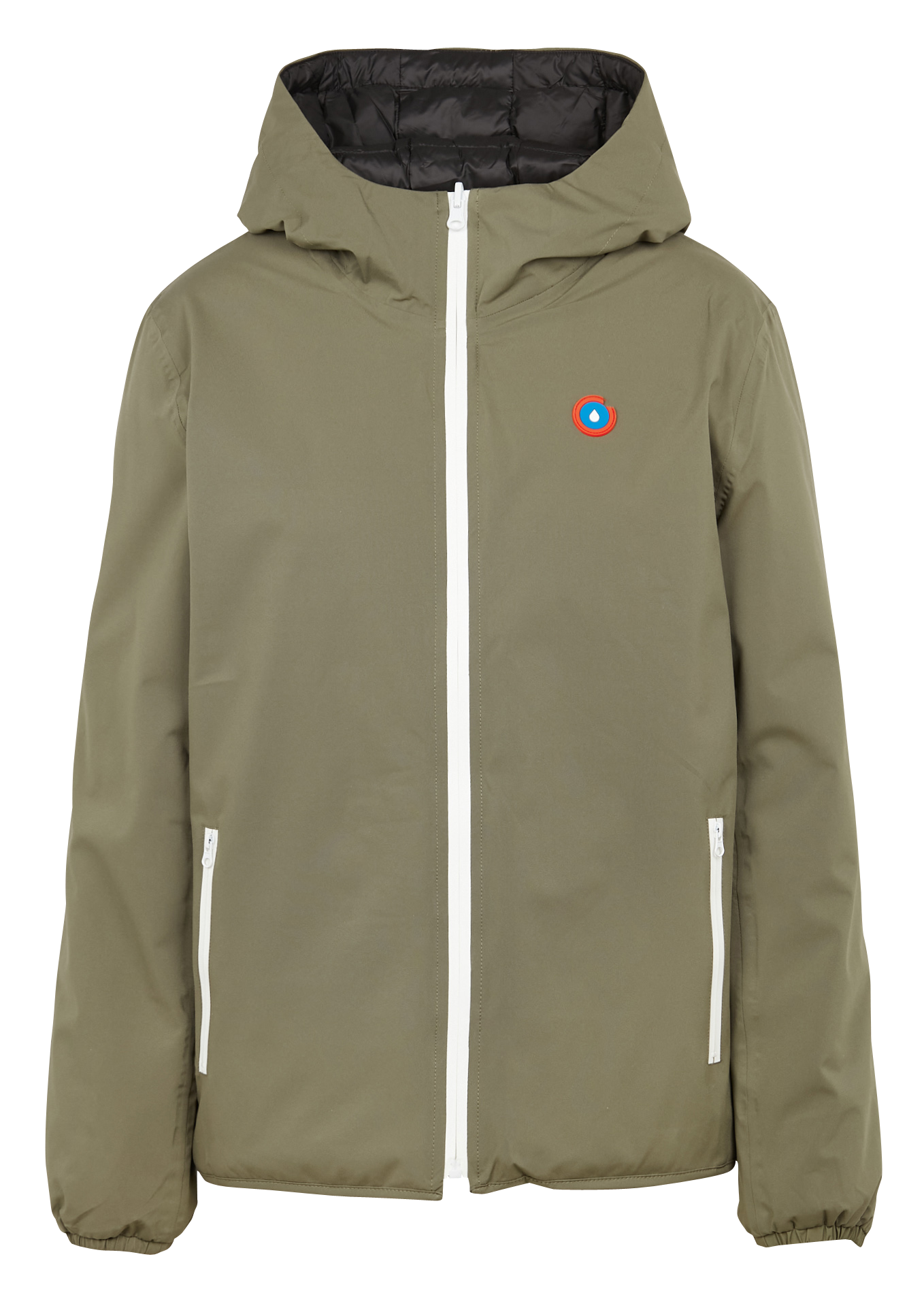 Doudoune réversible à capuche FLOTTE Kaki