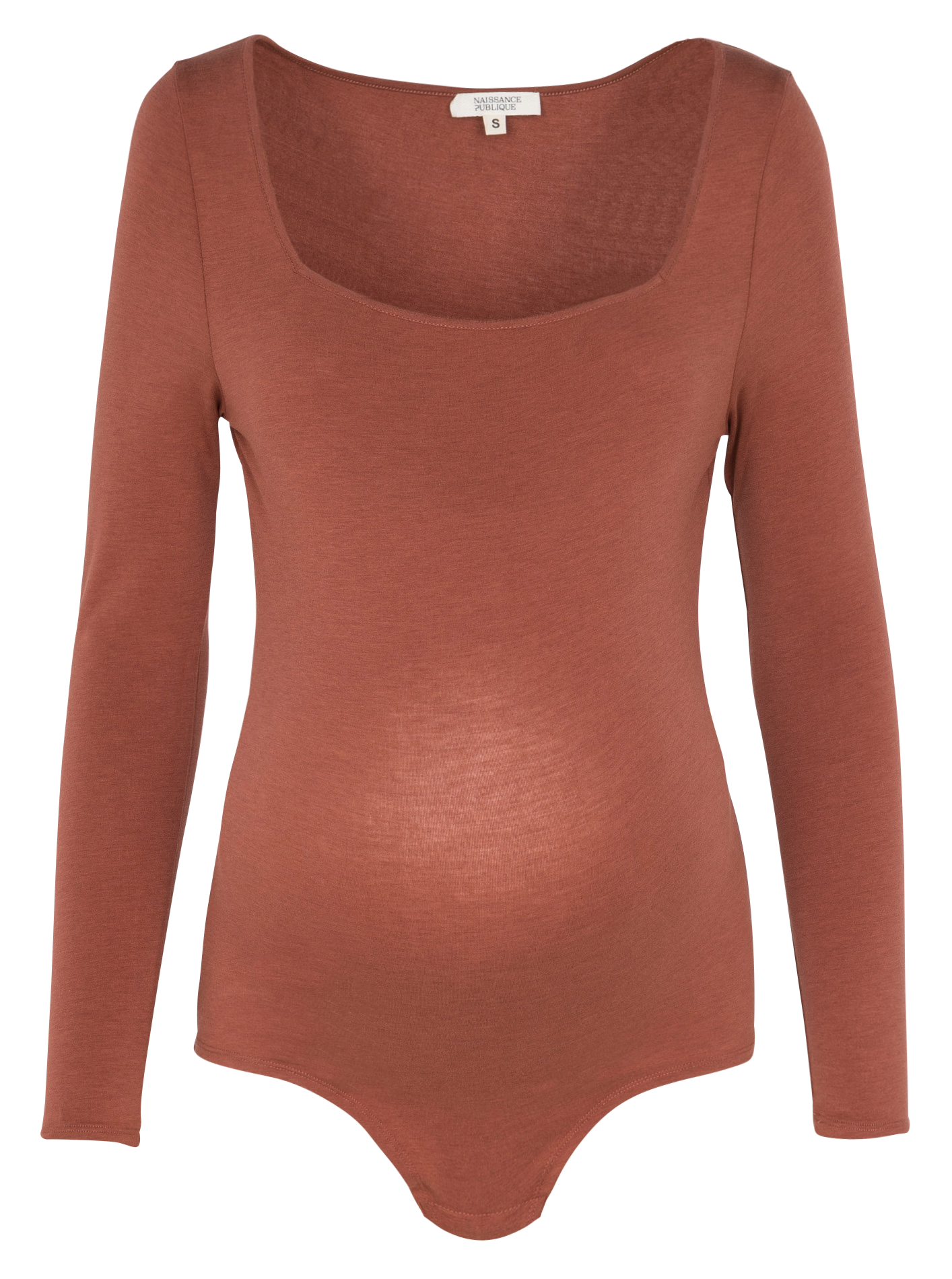 Square-neck body NAISSANCE PUBLIQUE Brown