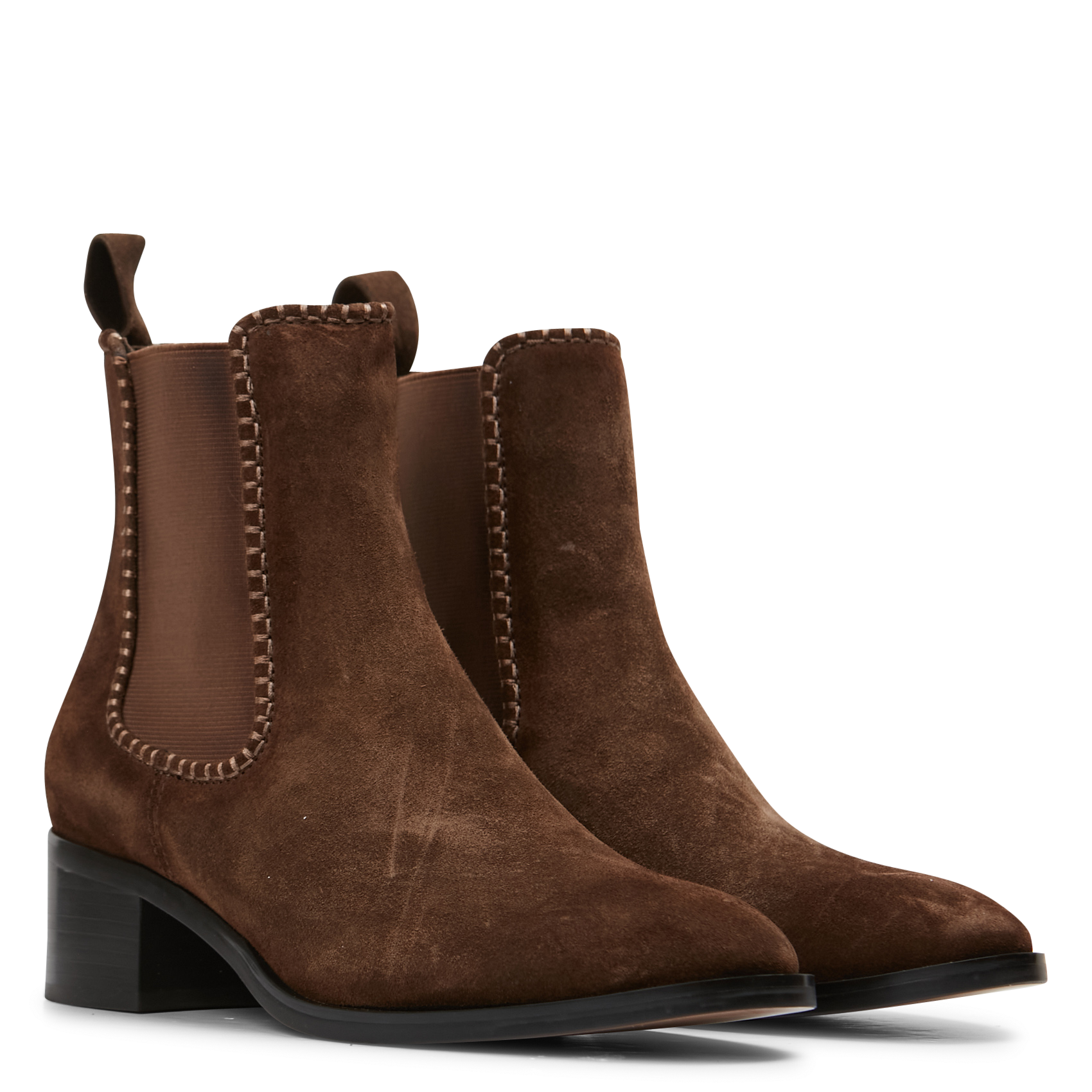 Bottines en cuir MI/MAI Kaki