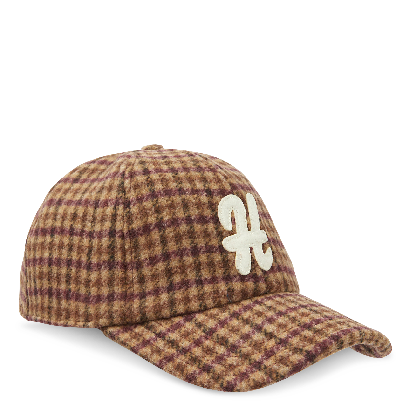 Printed cap BrownHARTFORD