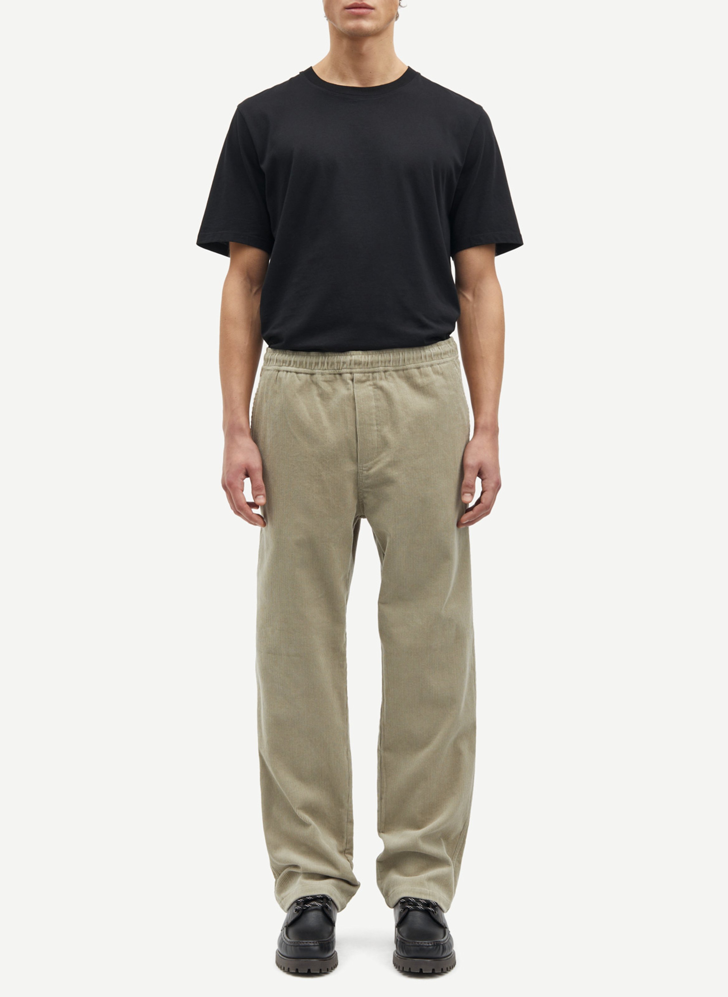 Corduroy carrot pants SAMSOE SAMSOE Beige