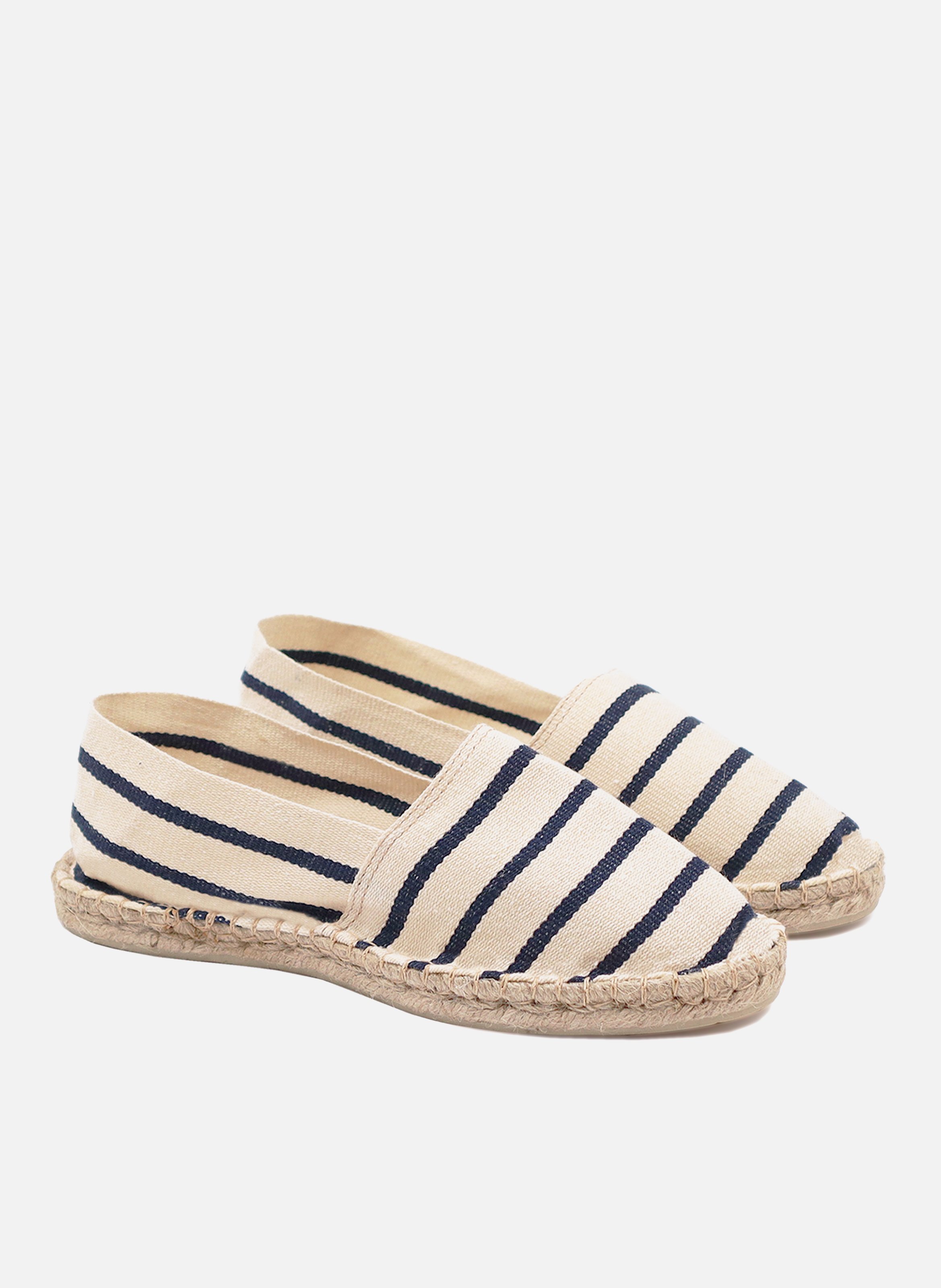 Cotton canvas espadrilles JULES & JENN White