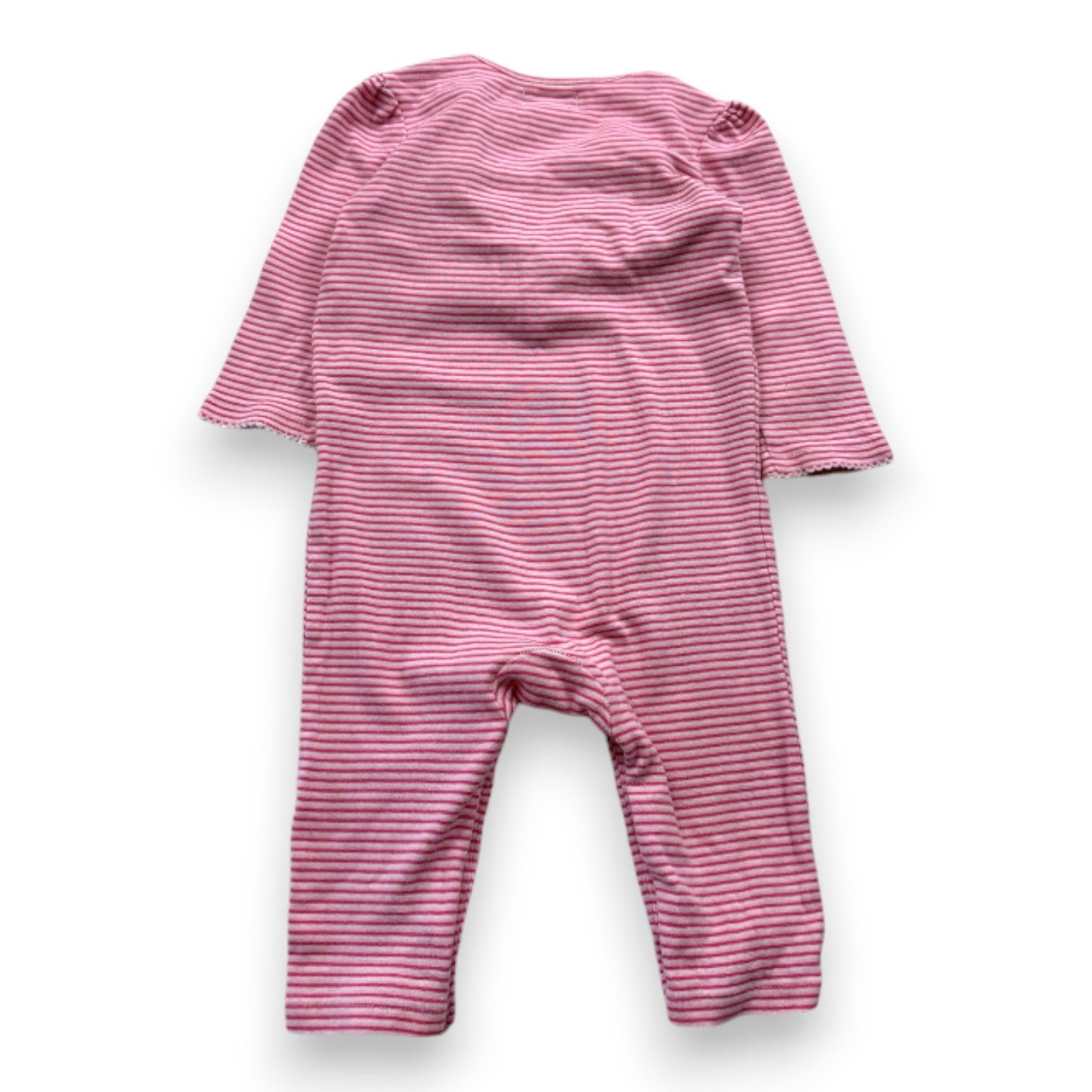 Pink baby romper - 9 months POLO RALPH LAUREN - Seconde Main Pink