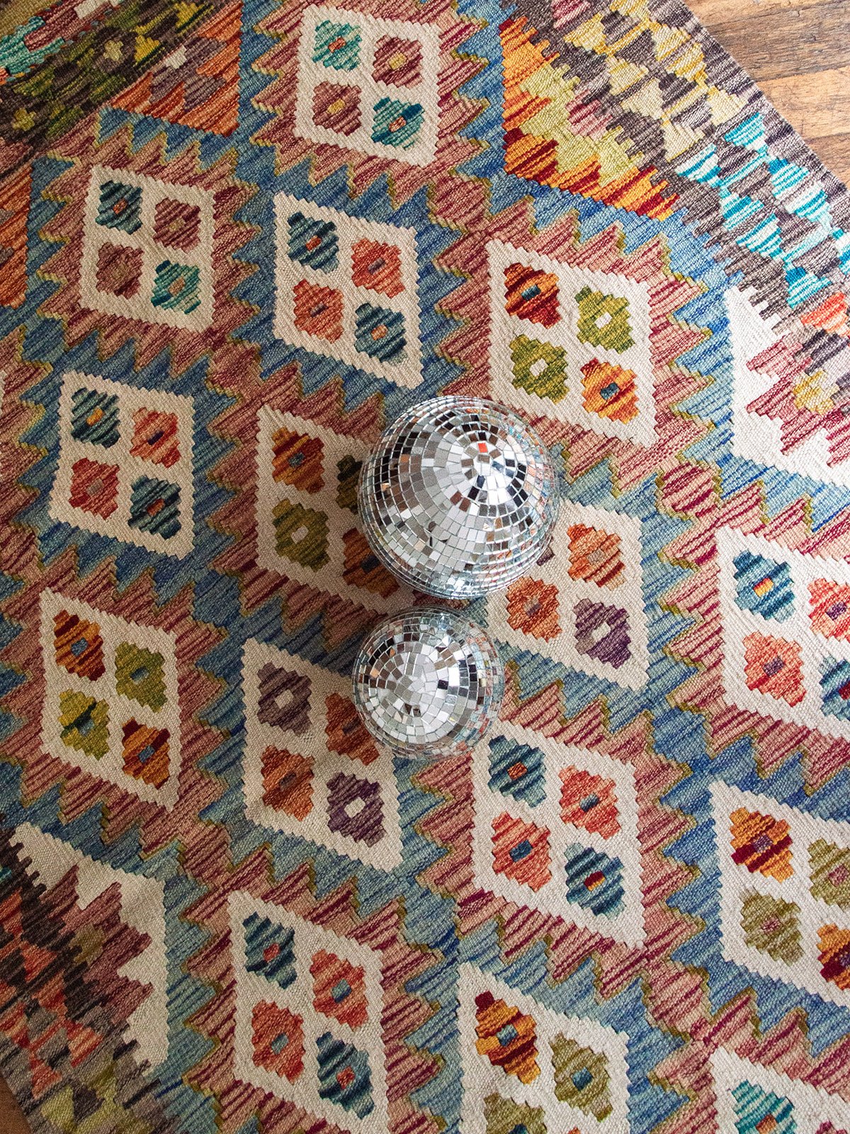 Kilim rug n°315 DEBONGOUT Multicolored