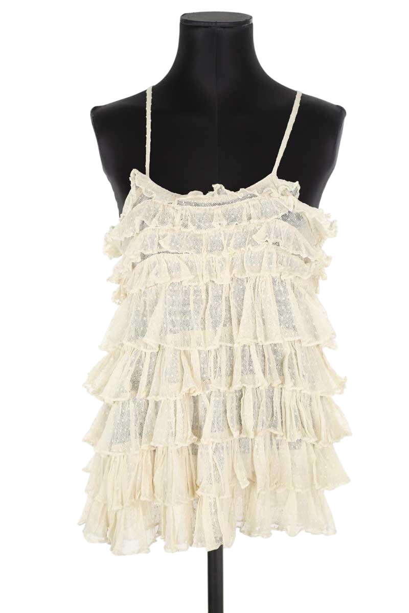 Cotton blouse ISABEL MARANT - Seconde Main Beige