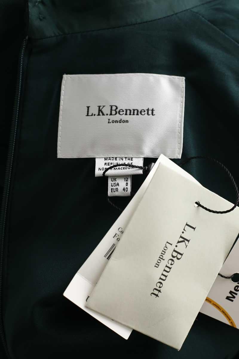 Green dress LK BENNETT - Seconde Main Green