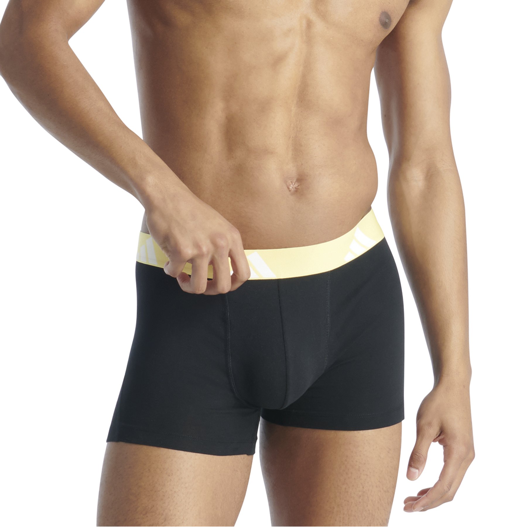 Active flex cotton boxer shorts, pack of 2 Yellow