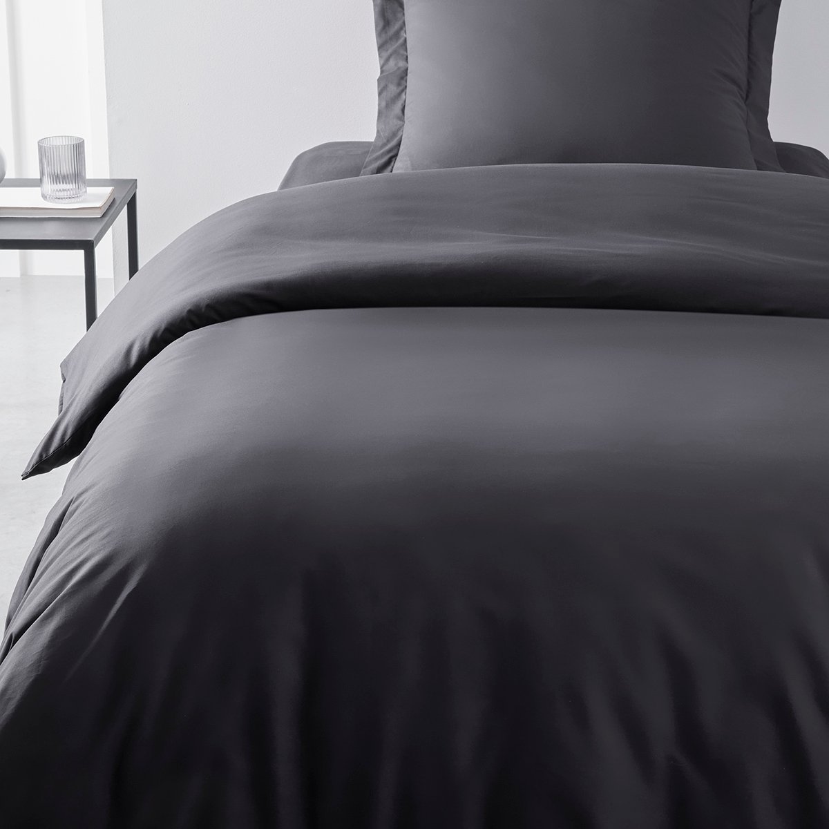 Cotton duvet cover TODAY LINGE DE MAISON Grey