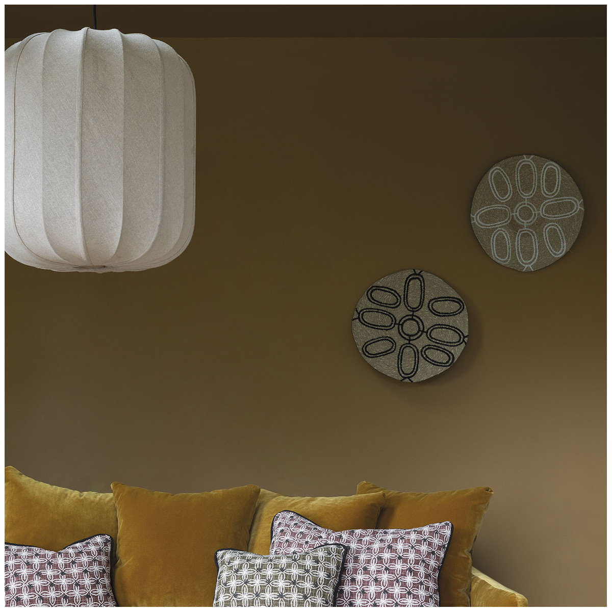 Suspension tissu BLANC D'IVOIRE Beige