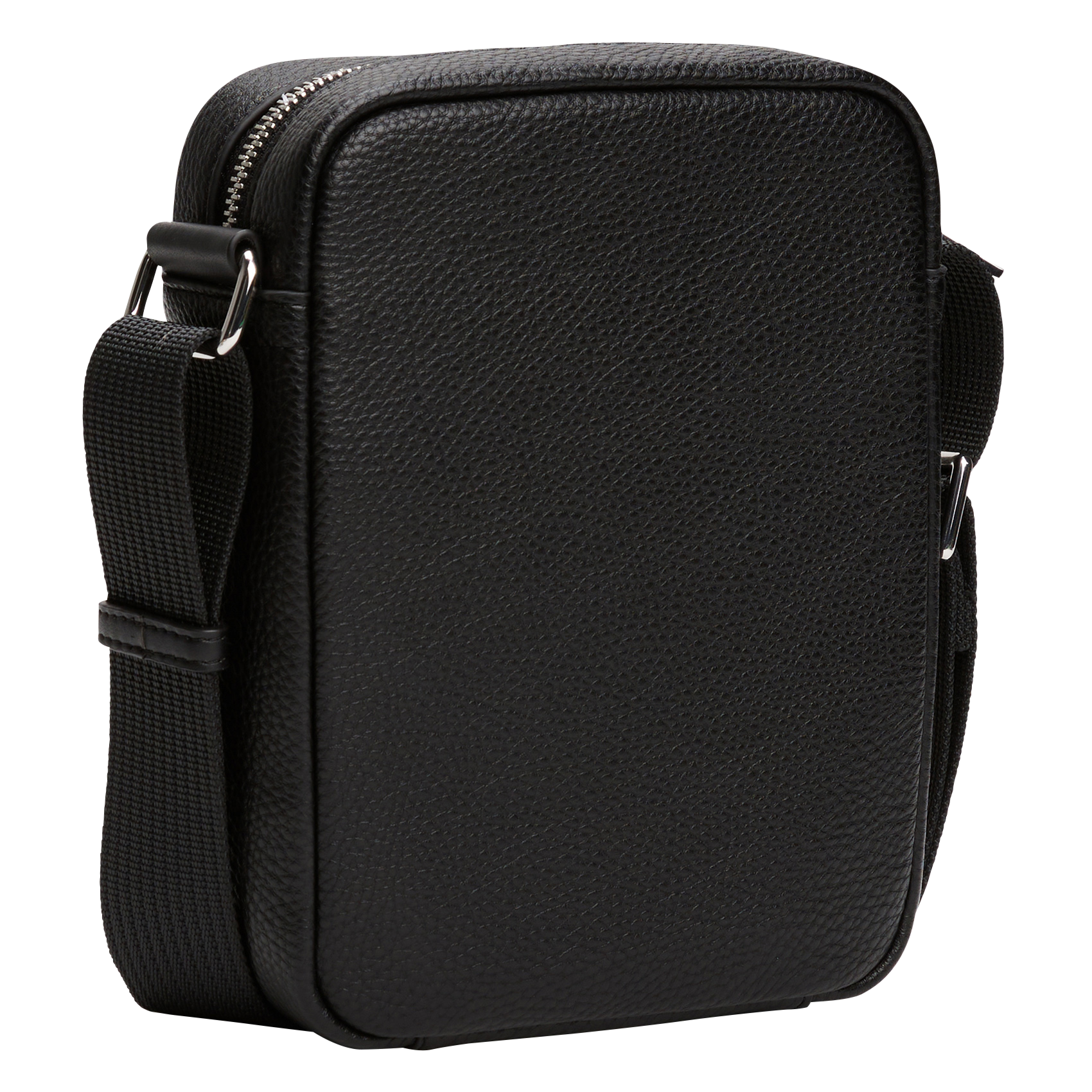 Sac bandoulière zippé effet grainé TOMMY HILFIGER Noir