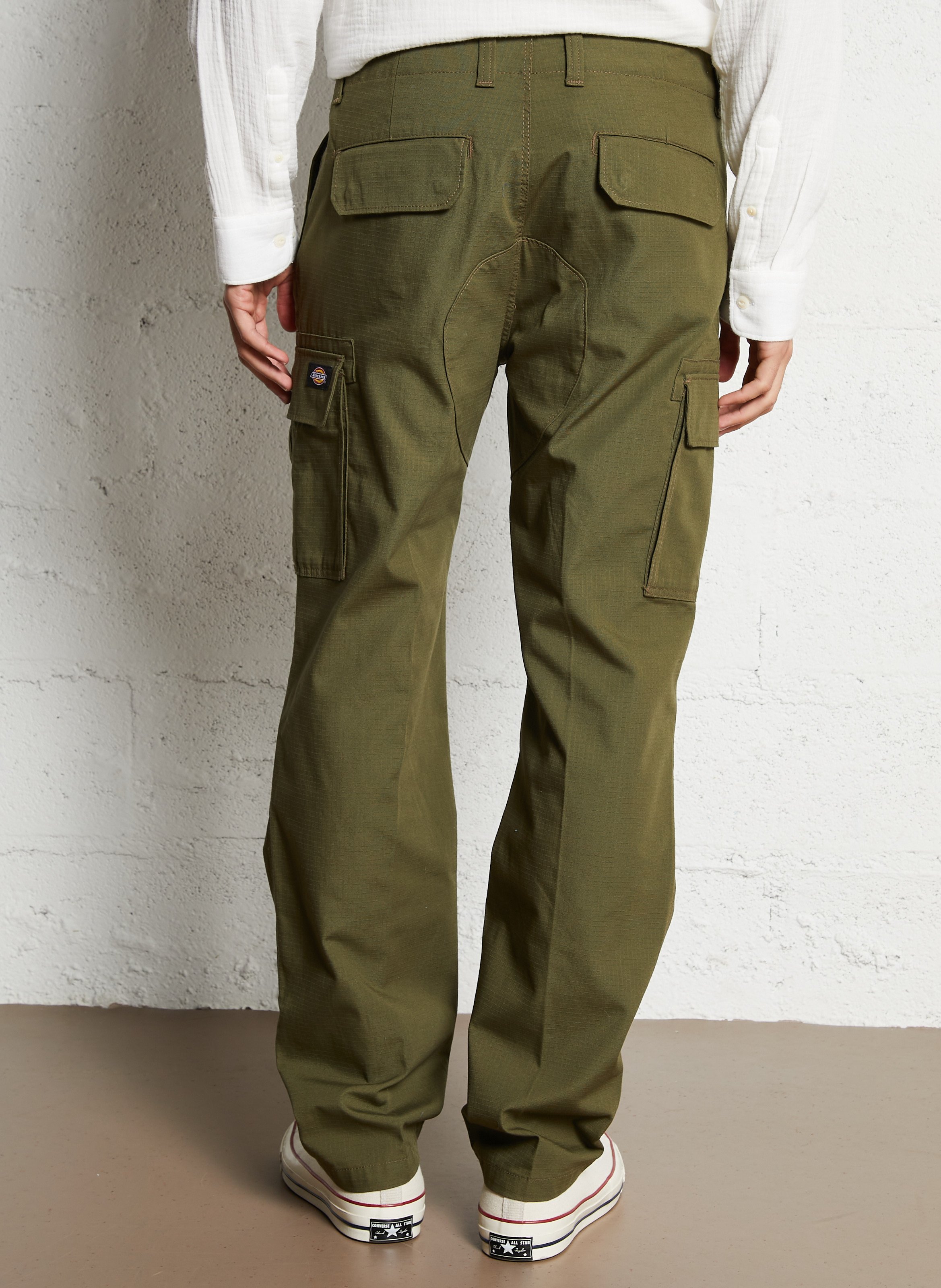 Cotton cargo pants DICKIES Khaki