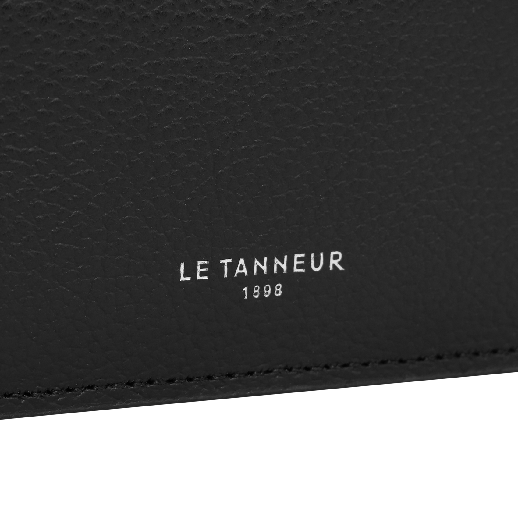Porte-cartes en cuir LE TANNEUR Noir