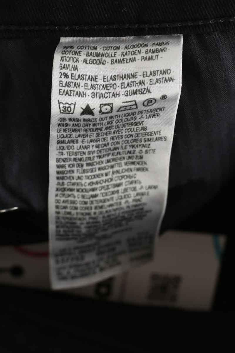 Cotton straight jeans LEVI'S - Seconde main Black