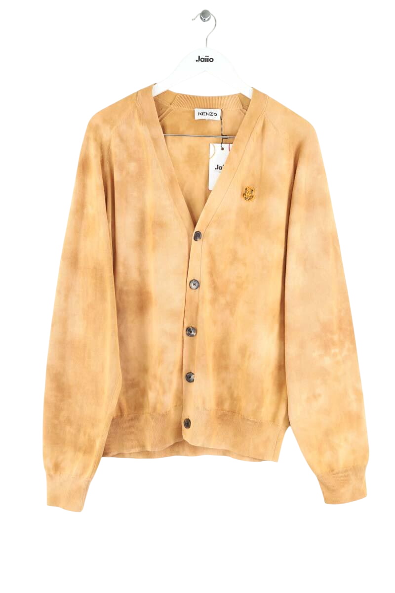 Cotton cardigan KENZO - SECONDE MAIN Brown