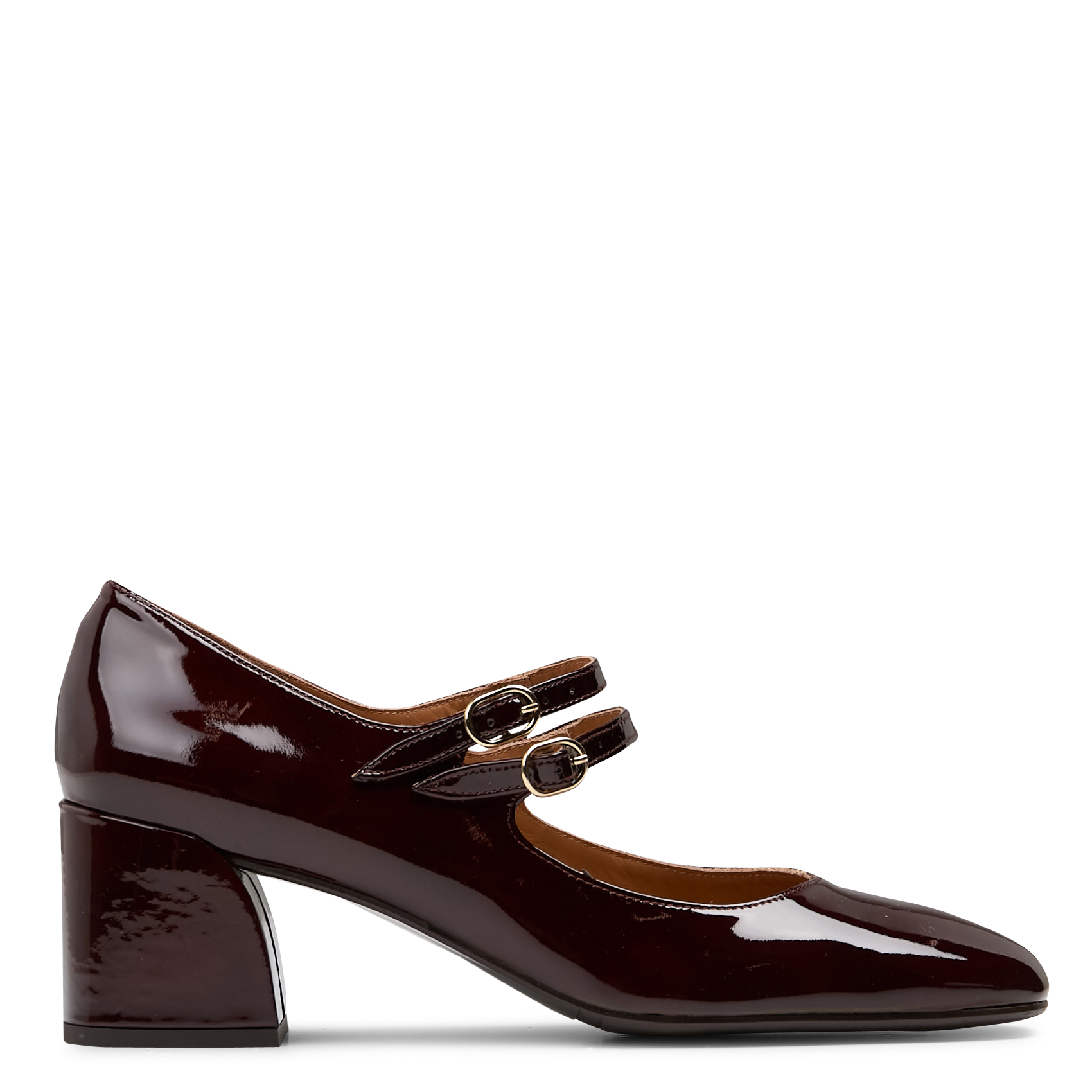 Lakleren Mary Jane-schoenen  BILLI BI Bruin