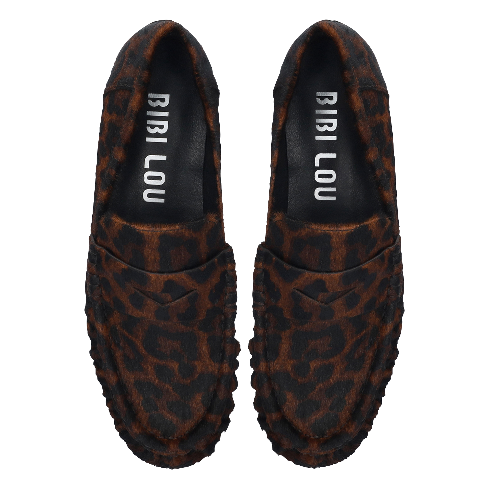 Mocassins imprimés en cuir  BIBI LOU Multicolore