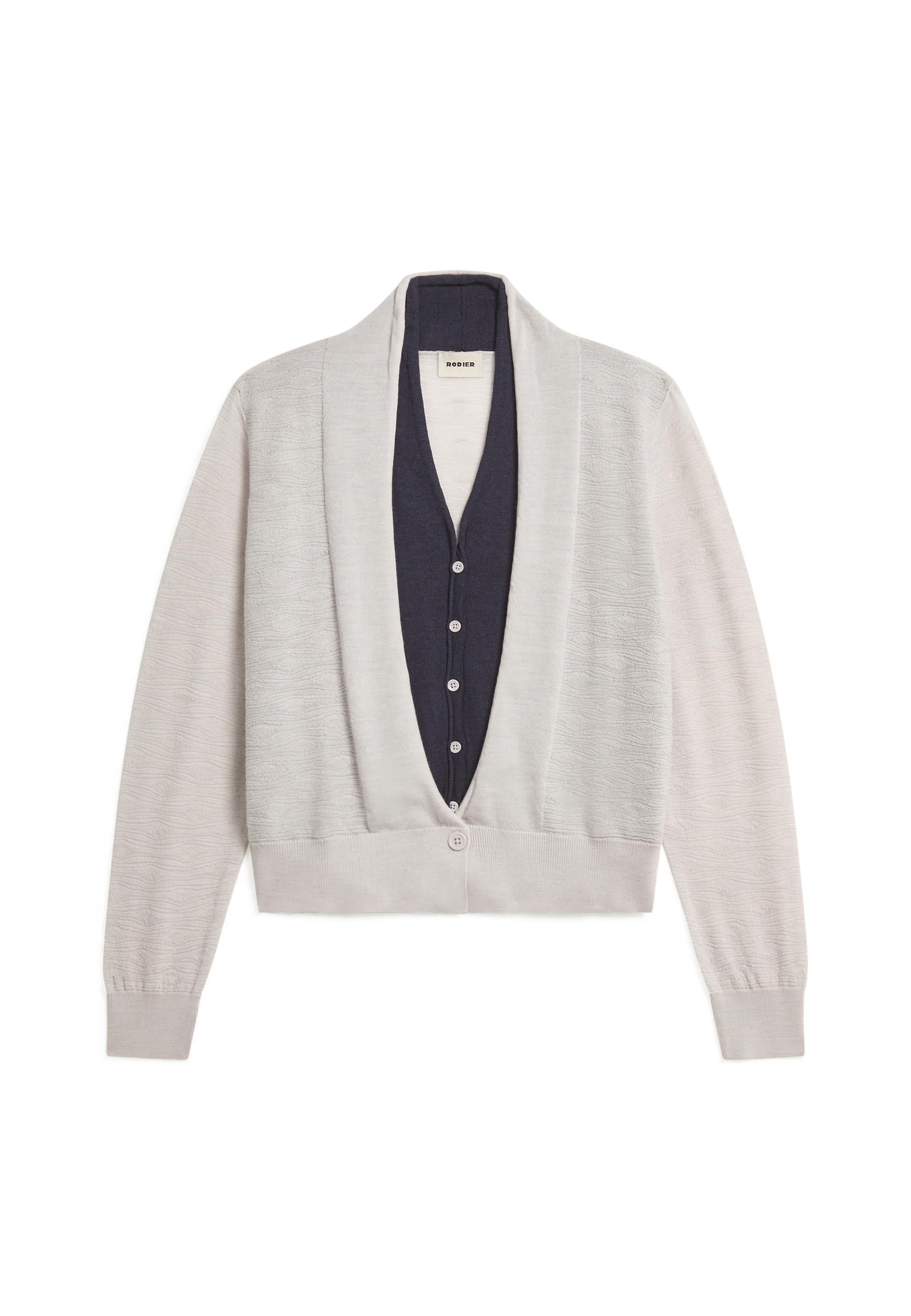 2-in-1 Merino Wool Vest RODIER White