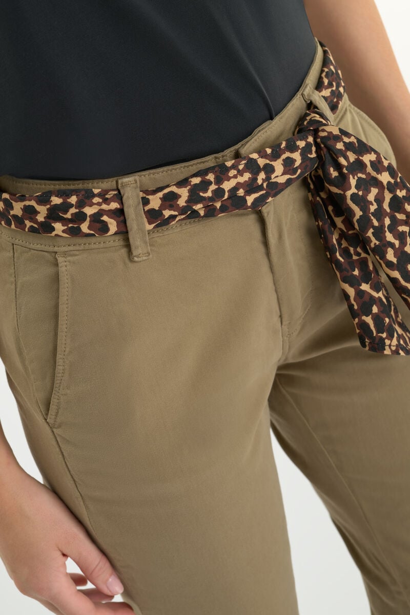 Carrot trousers LE TEMPS DES CERISES Khaki