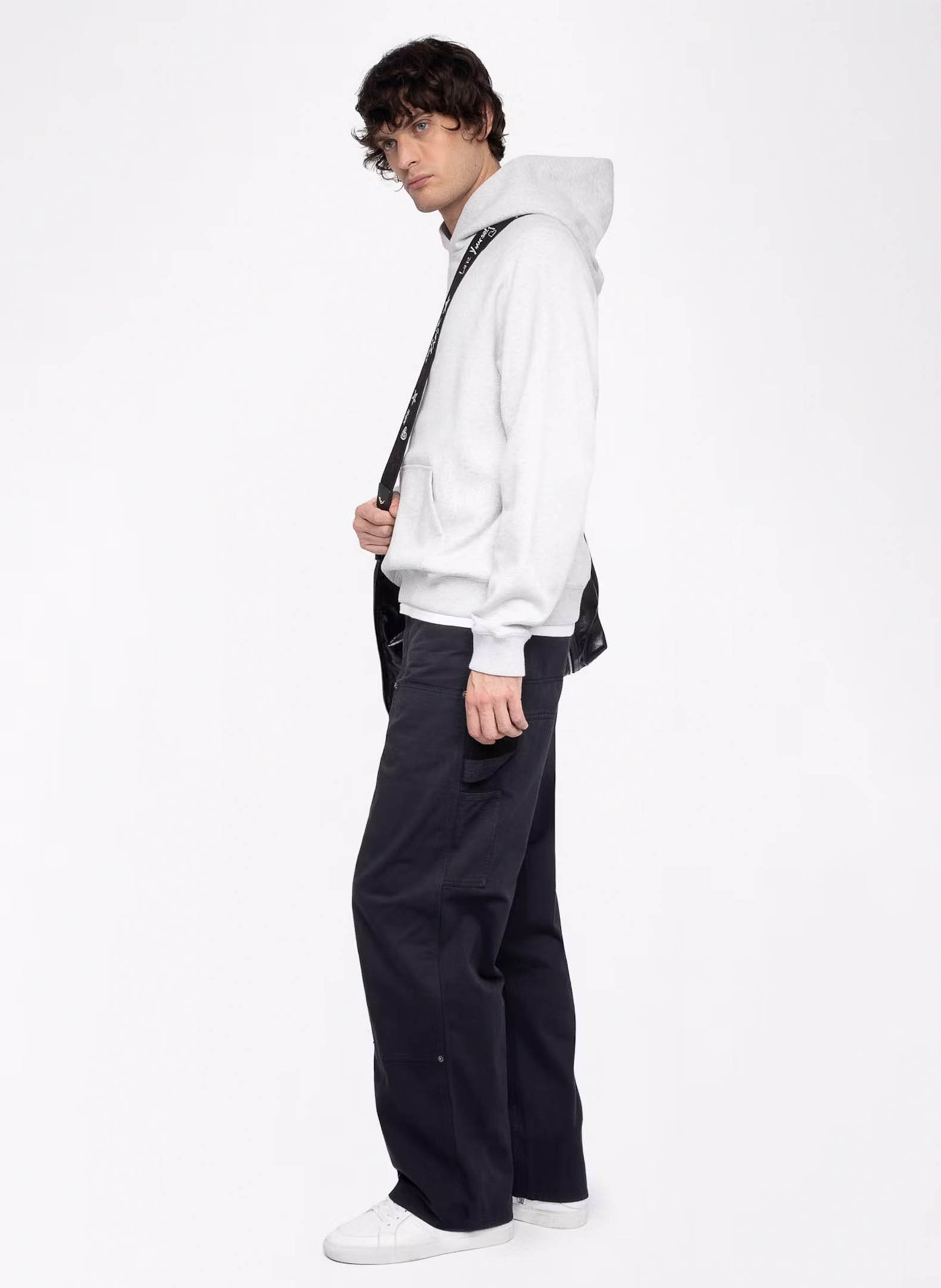 Gerade geschnittenes Kapuzensweatshirt aus Baumwolle ZADIG&VOLTAIRE Grau