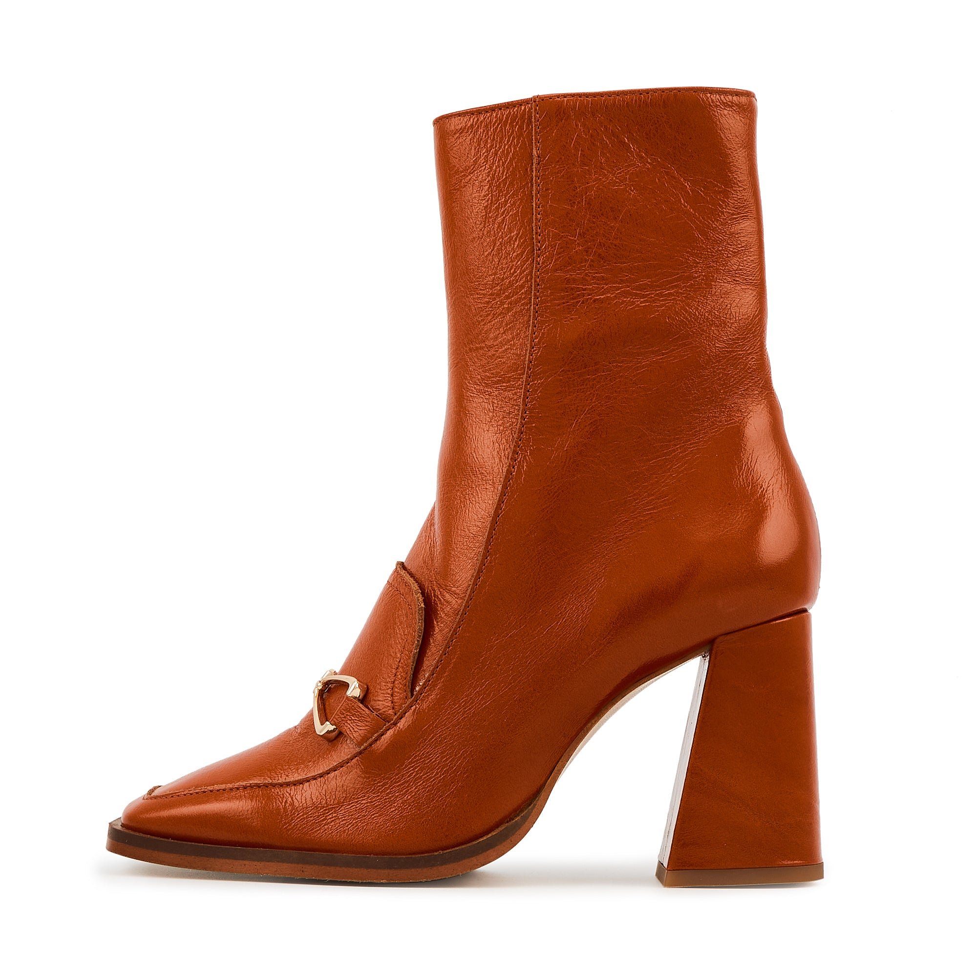 Eddie leather BONS BAISERS PARIS Brown