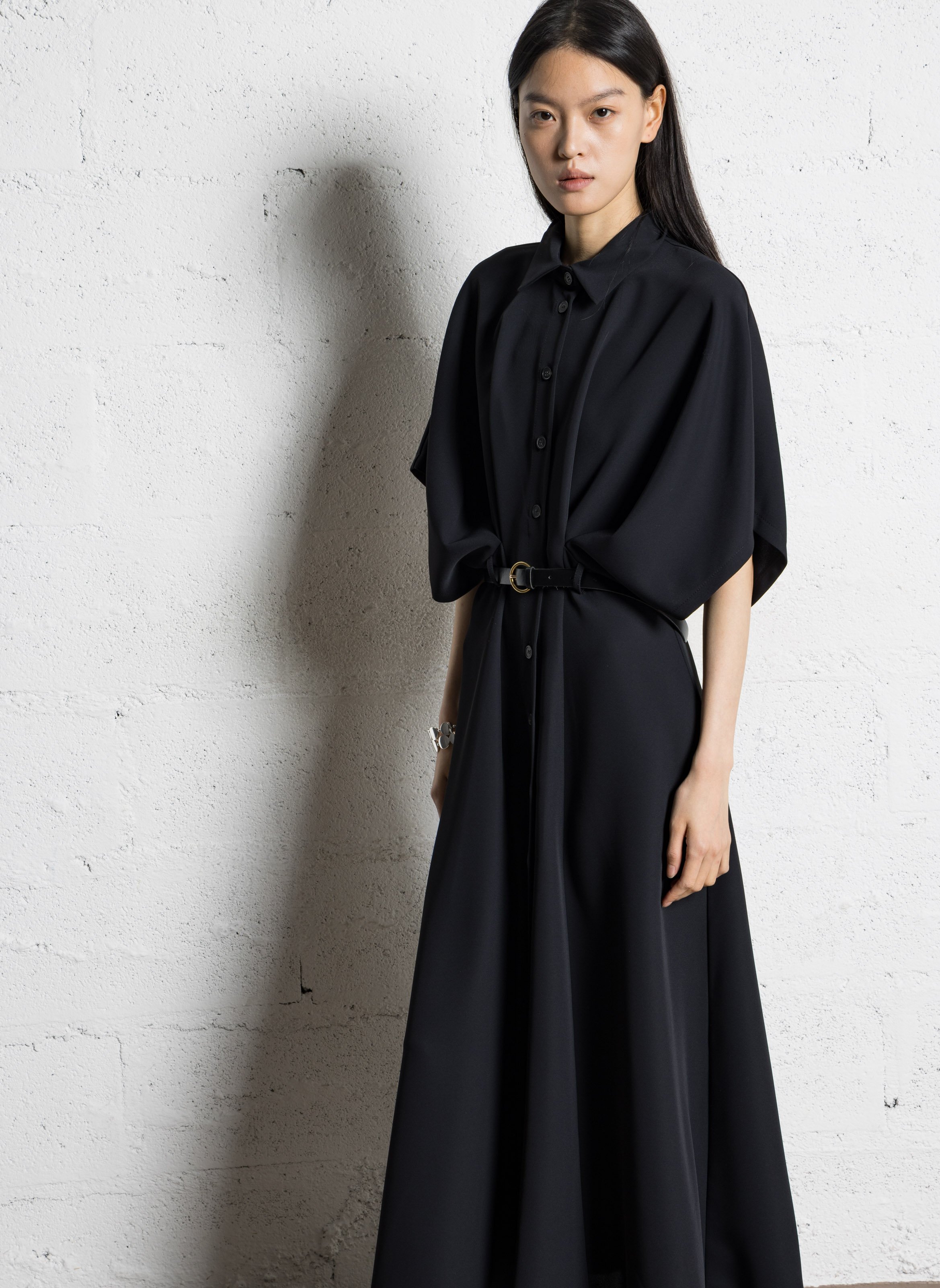 Robe longue col classique  IMPERIAL