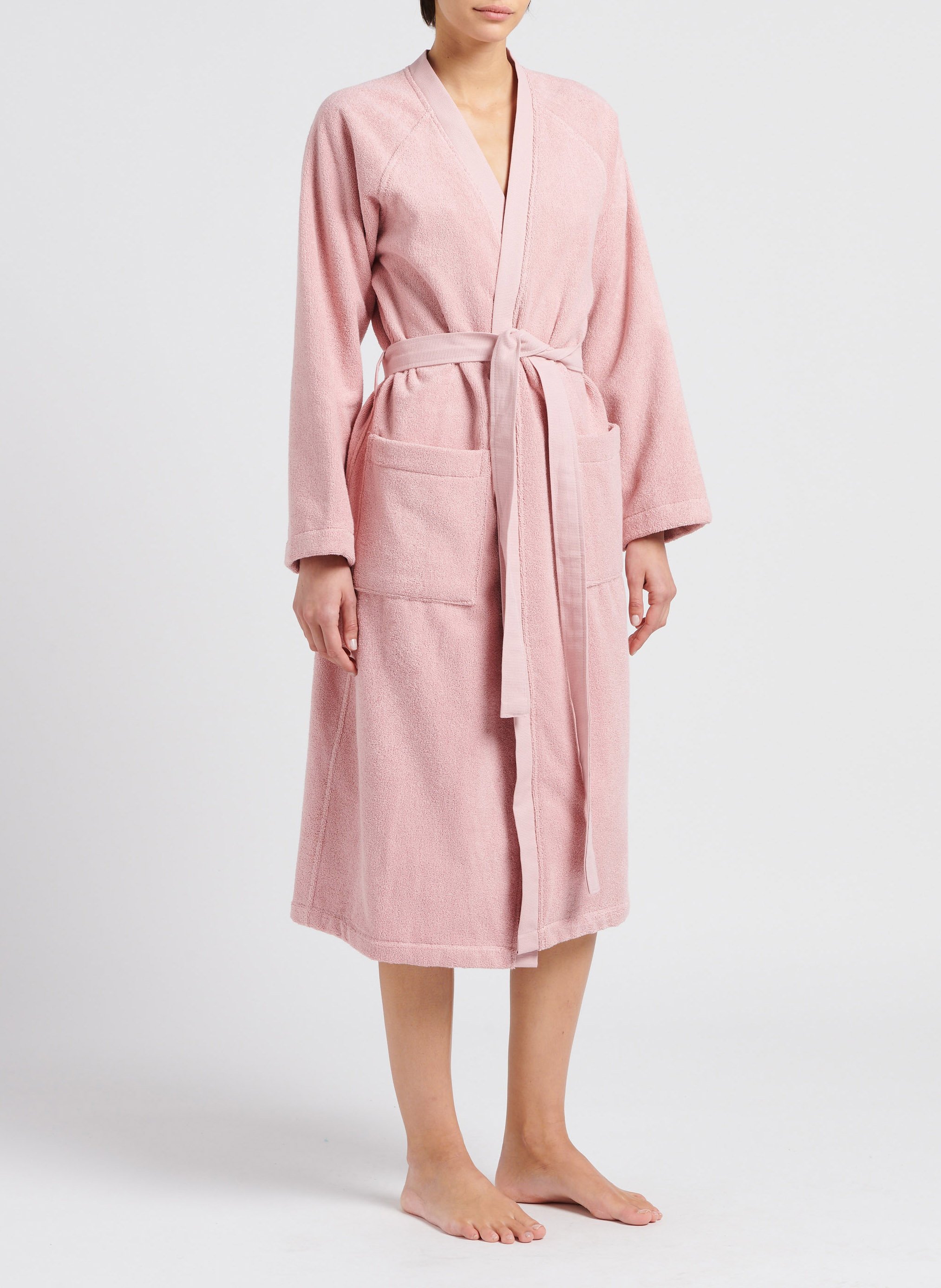 Cotton bathrobe AU PRINTEMPS PARIS MAISON Pink
