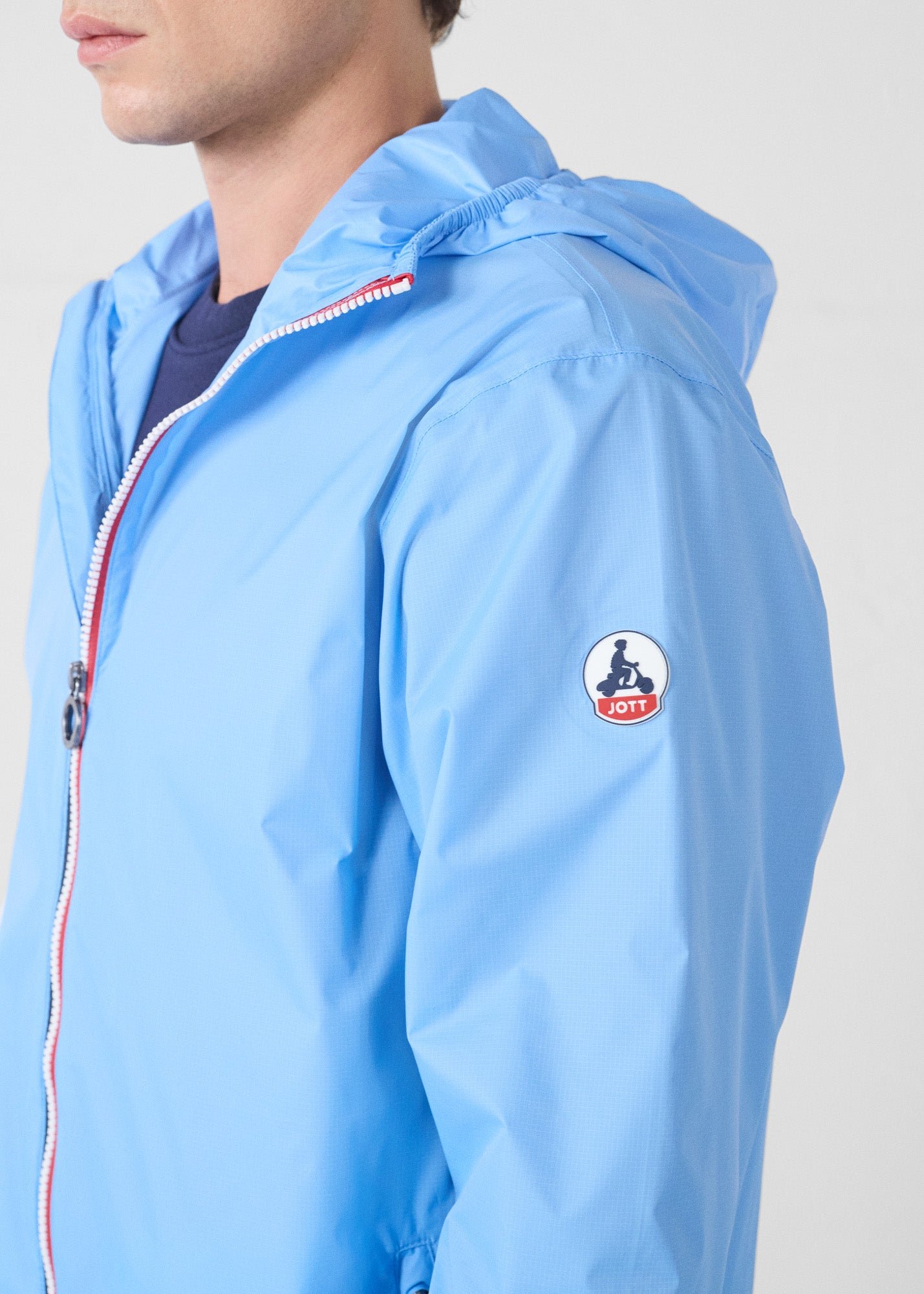 Packable long raincoat Skye JOTT Blue