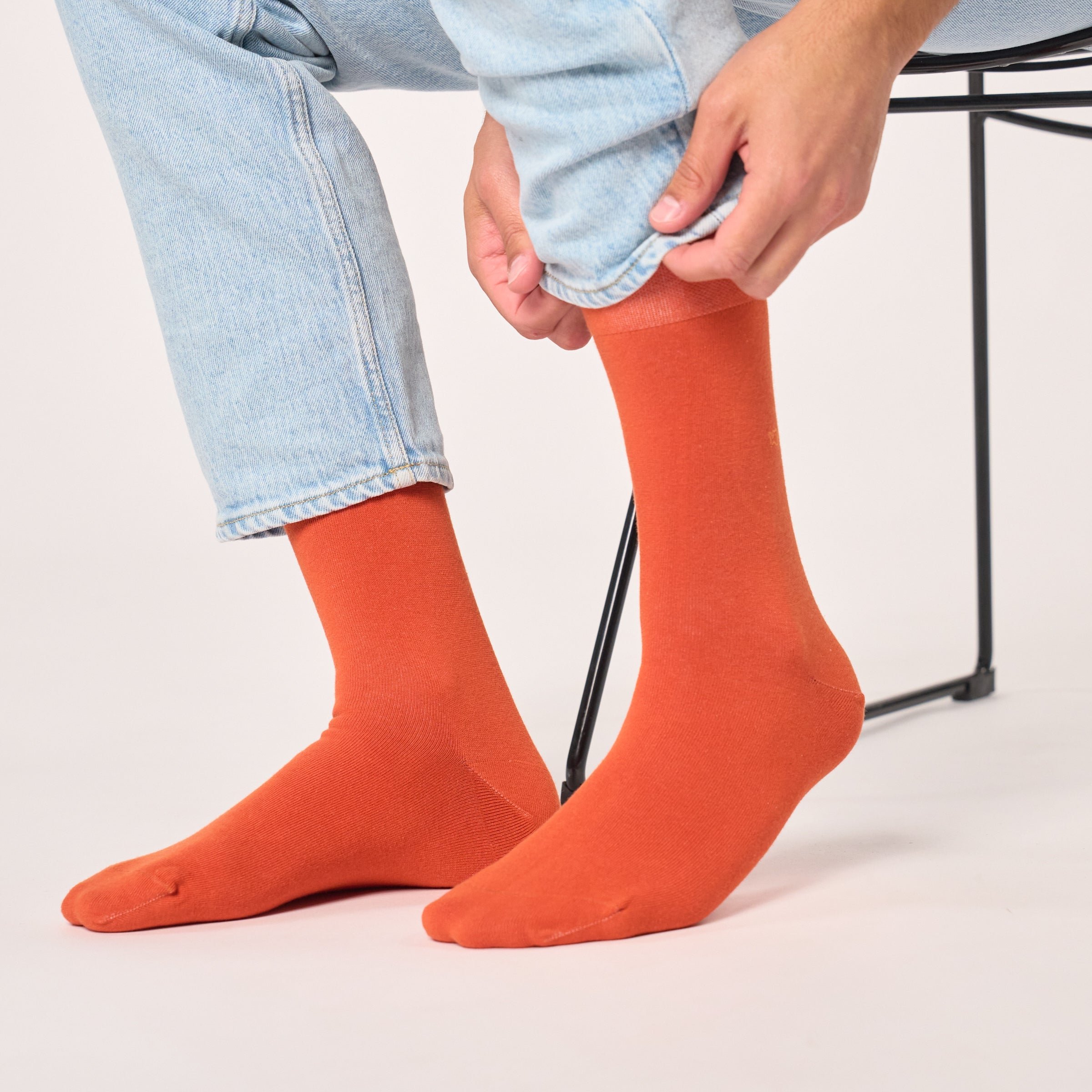 Bamboo Socks BILLYBELT Orange