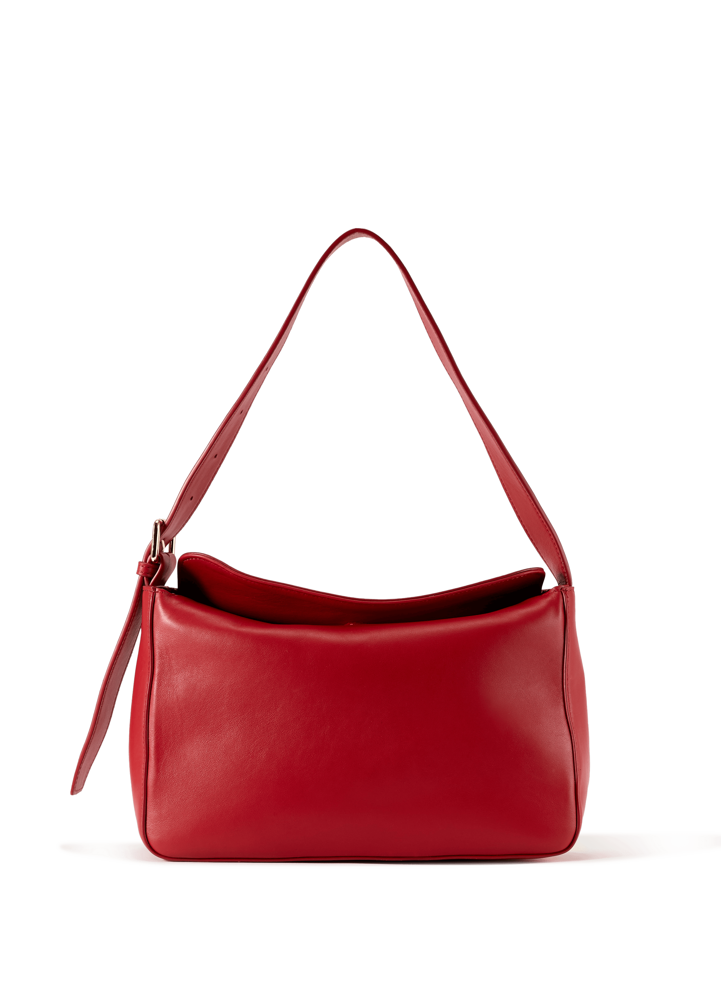 Bowlingtas van nerfleer met rits SAISON 1865 Rood