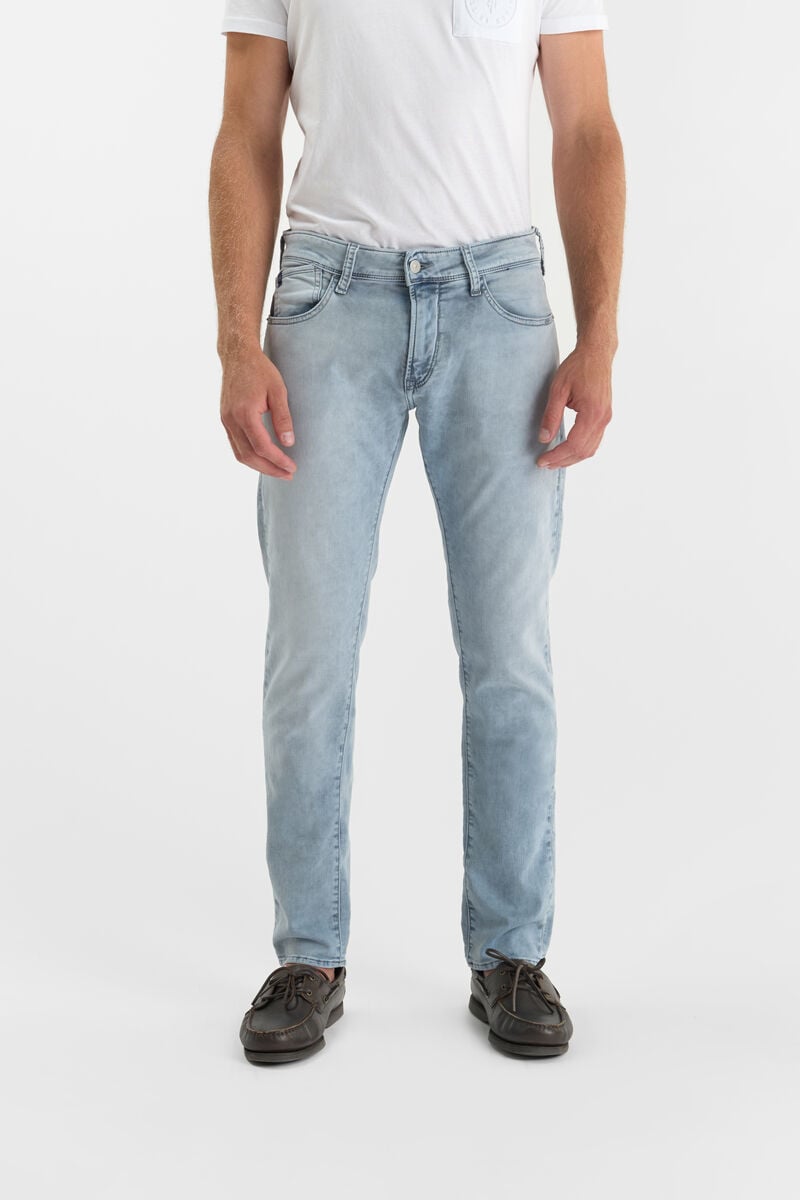 Slim blue jogg jeans 700/11, length 34 LE TEMPS DES CERISES Grey