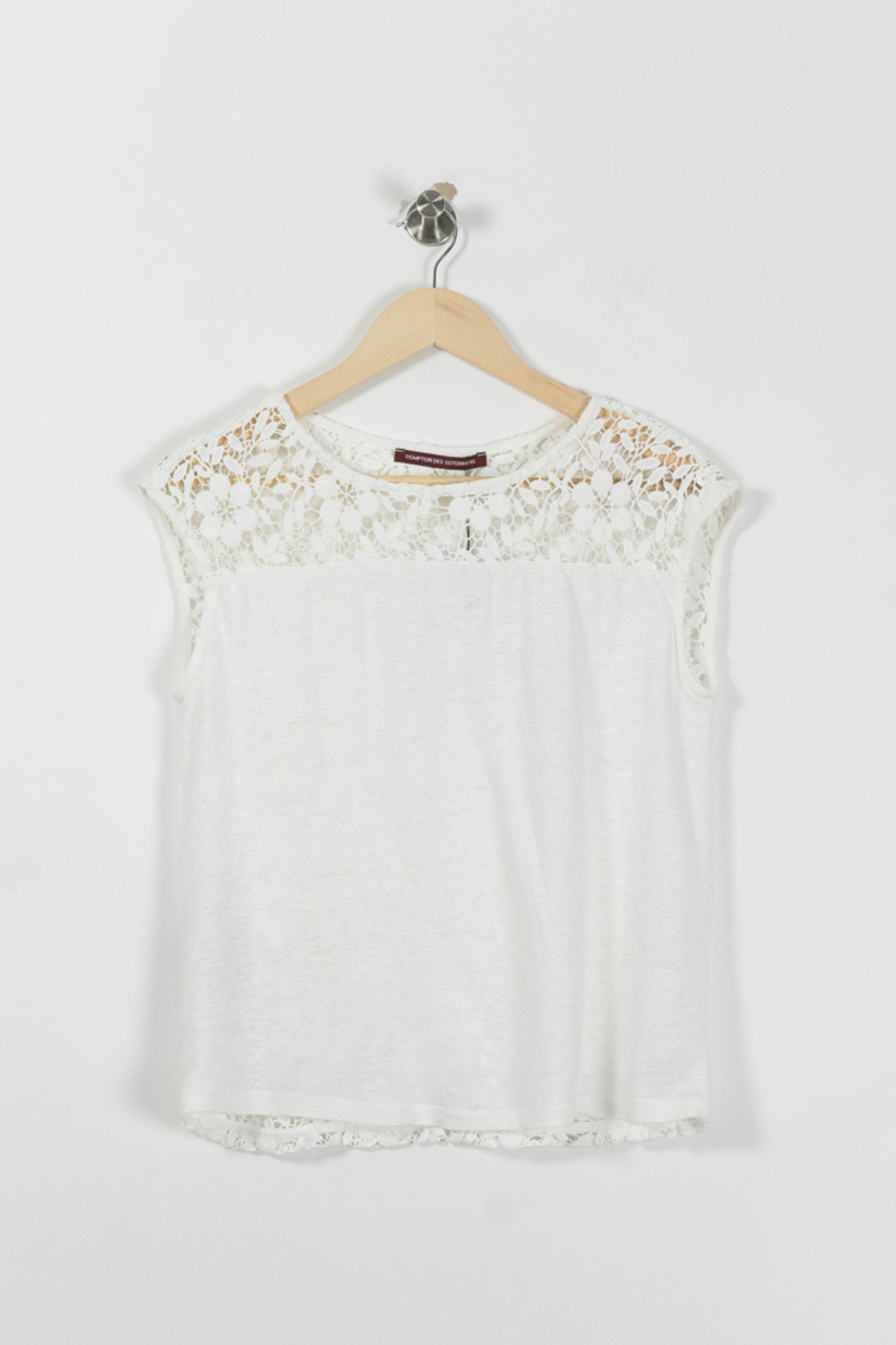 Top & tank top COMPTOIR DES COTONNIERS - Seconde main White