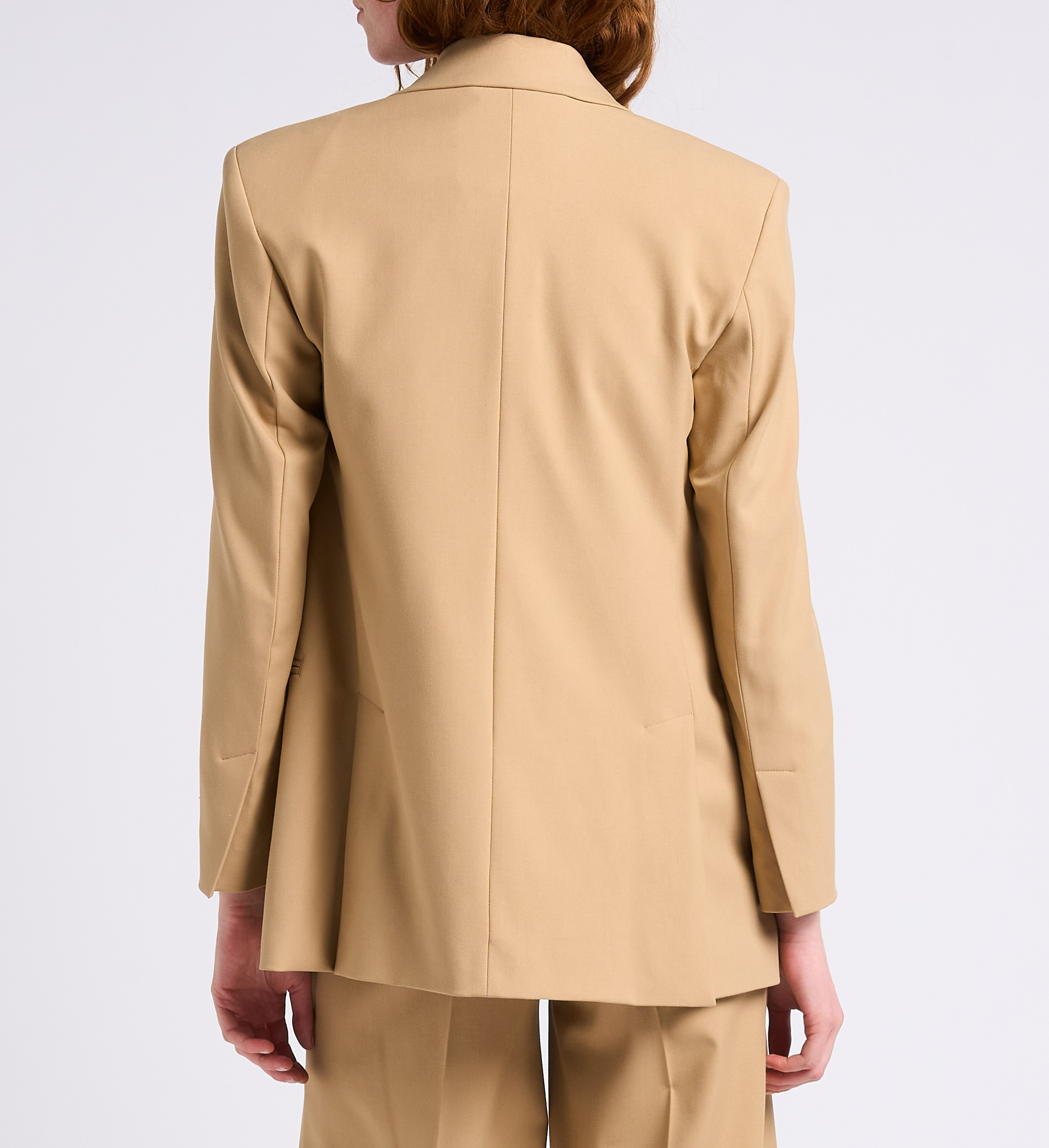 Gerade geschnittener Blazer MAX&Co. Beige