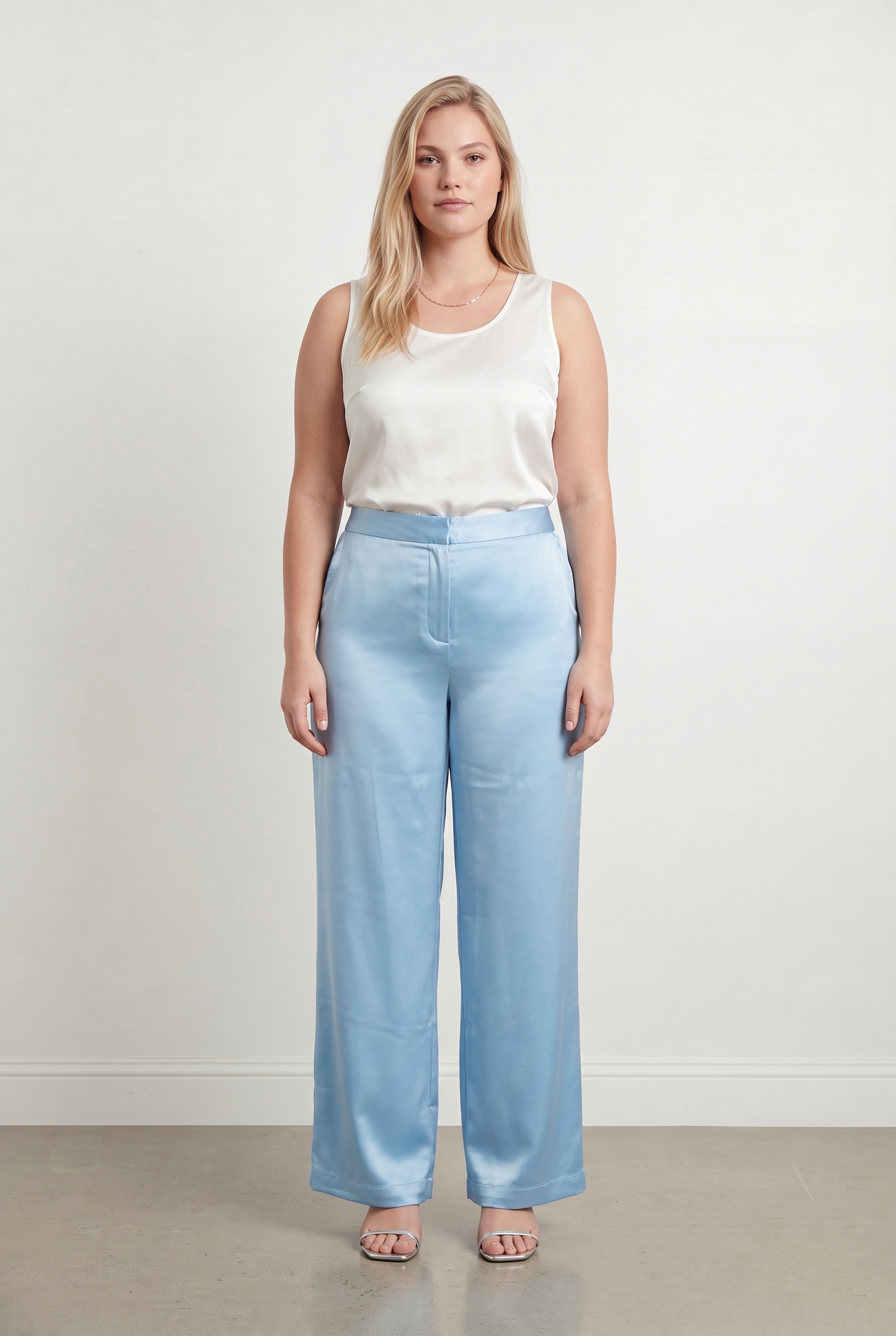 Pants FROM FUTURE - Seconde Main Blue