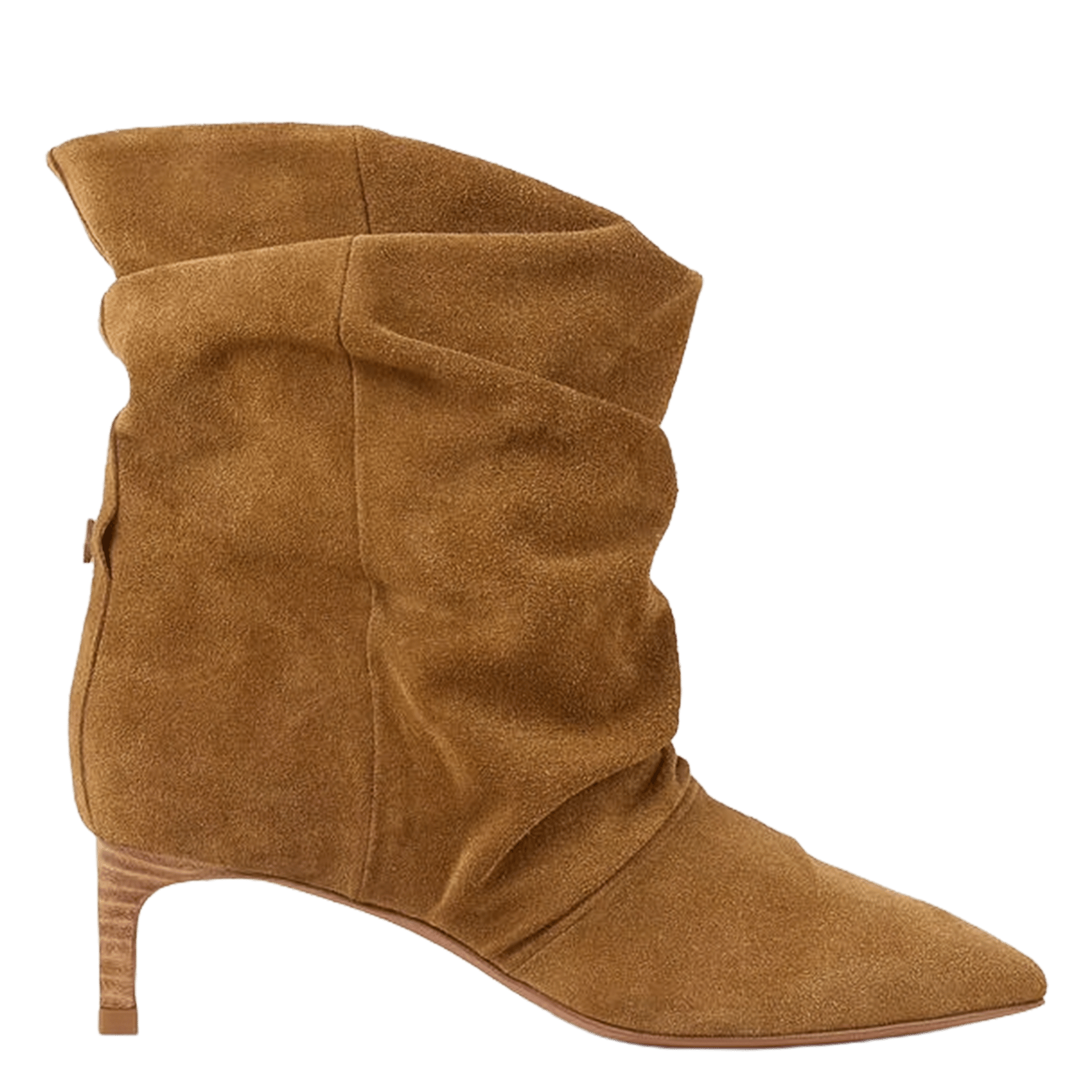 Zusammengeknotete Wildleder-Stiefeletten BA&SH