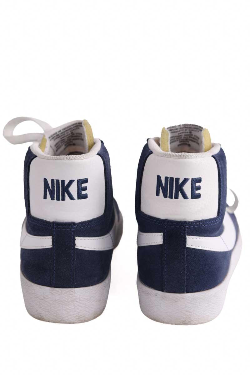 Baskets blazer NIKE - Seconde Main Bleu