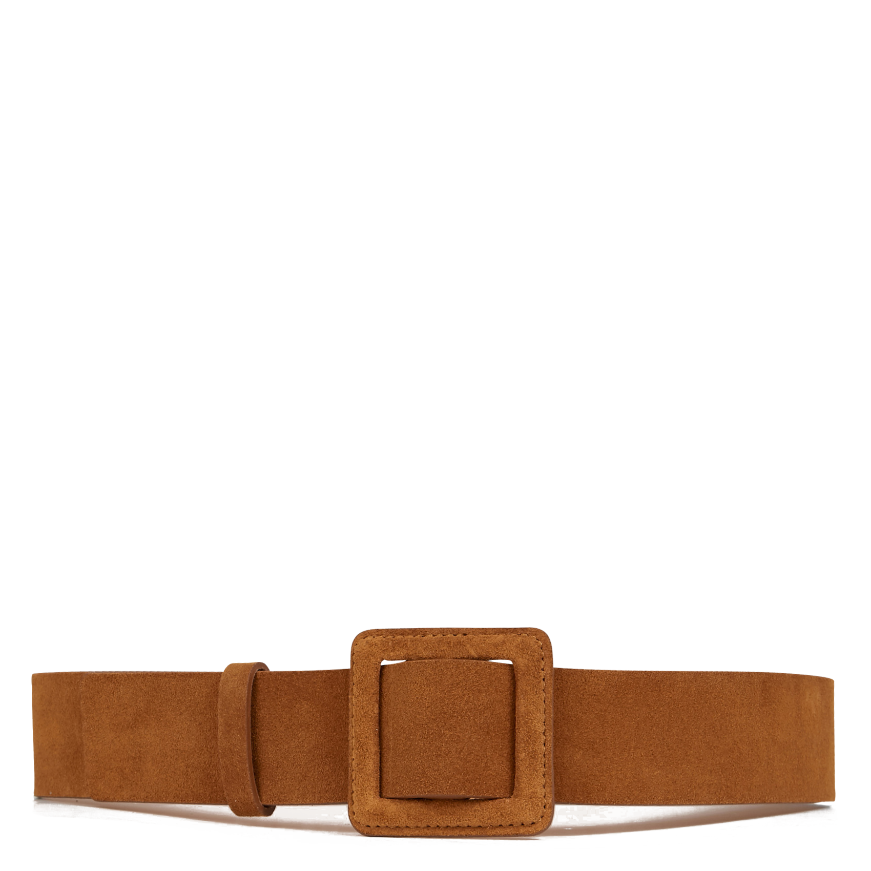 Leren riem met gesp BA&SH