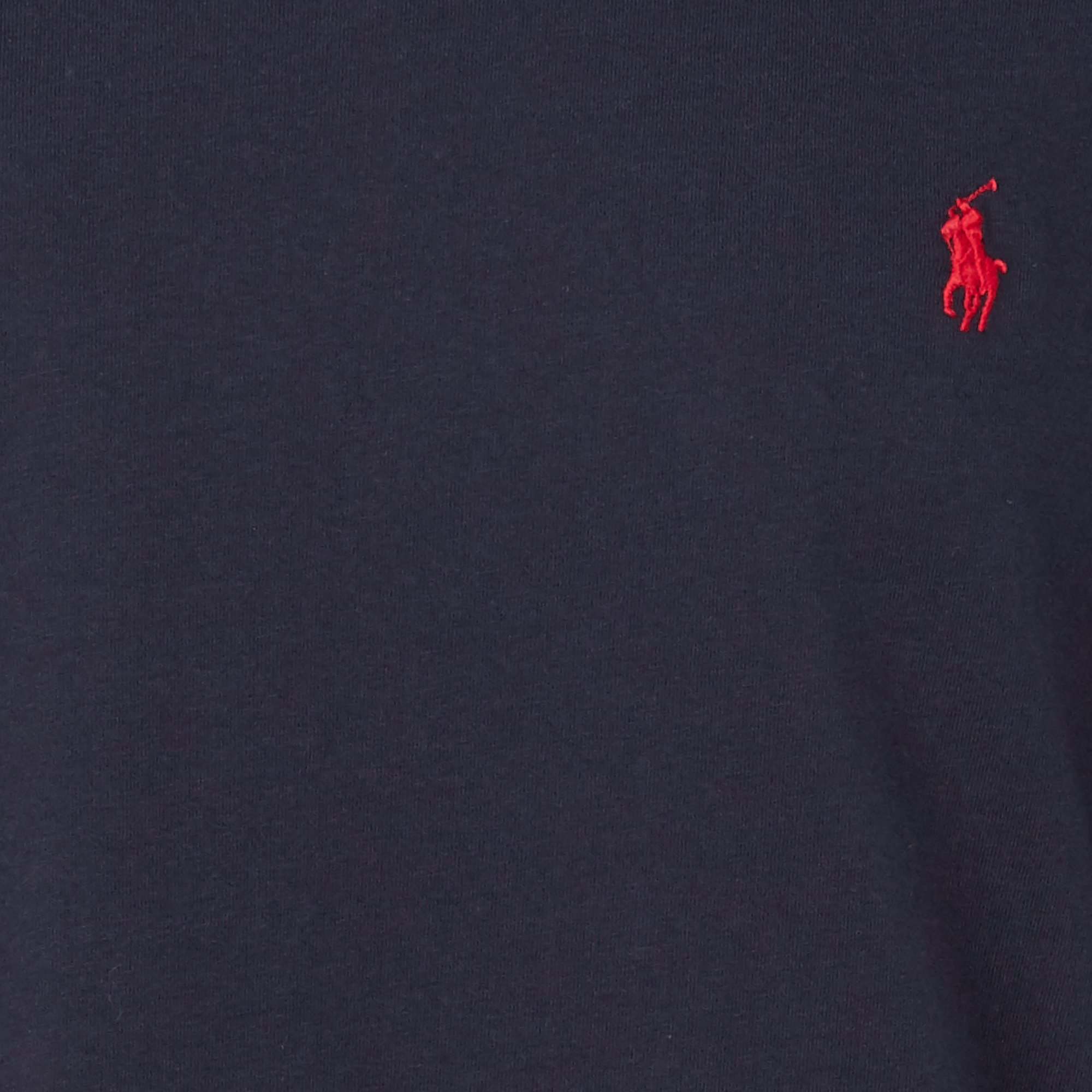 Tee-shirt col rond slim-fit en coton POLO RALPH LAUREN Bleu