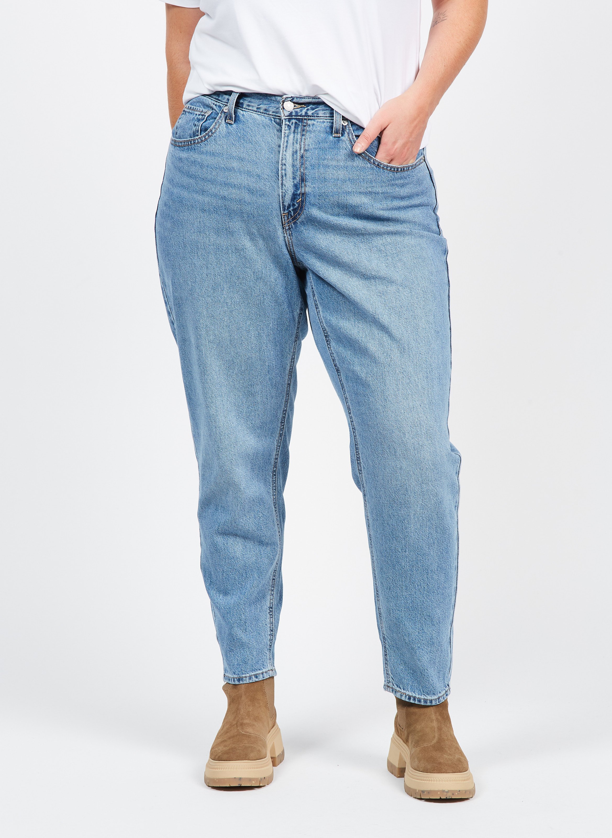 Jean mom-fit en coton  LEVI'S