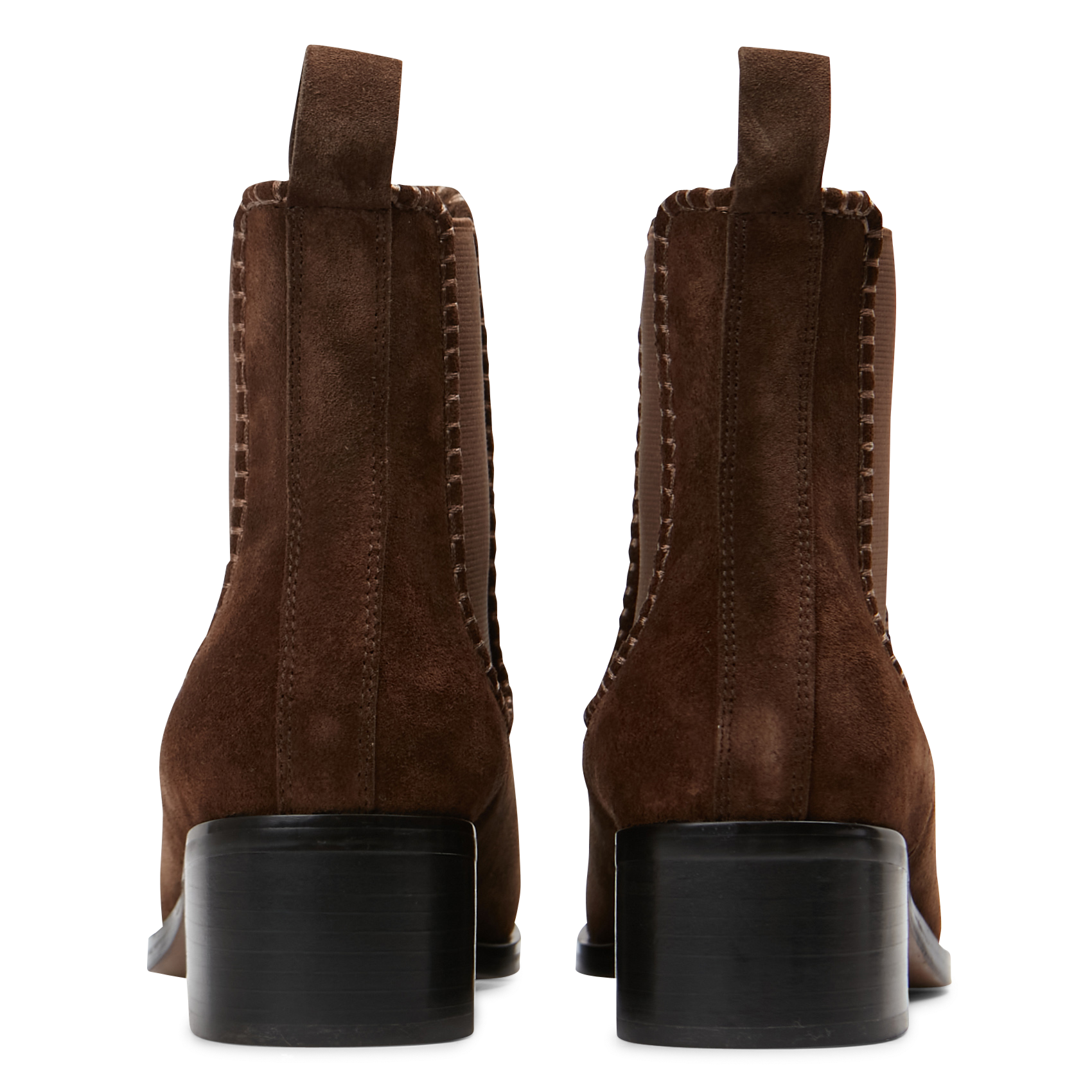 Bottines en cuir MI/MAI Kaki