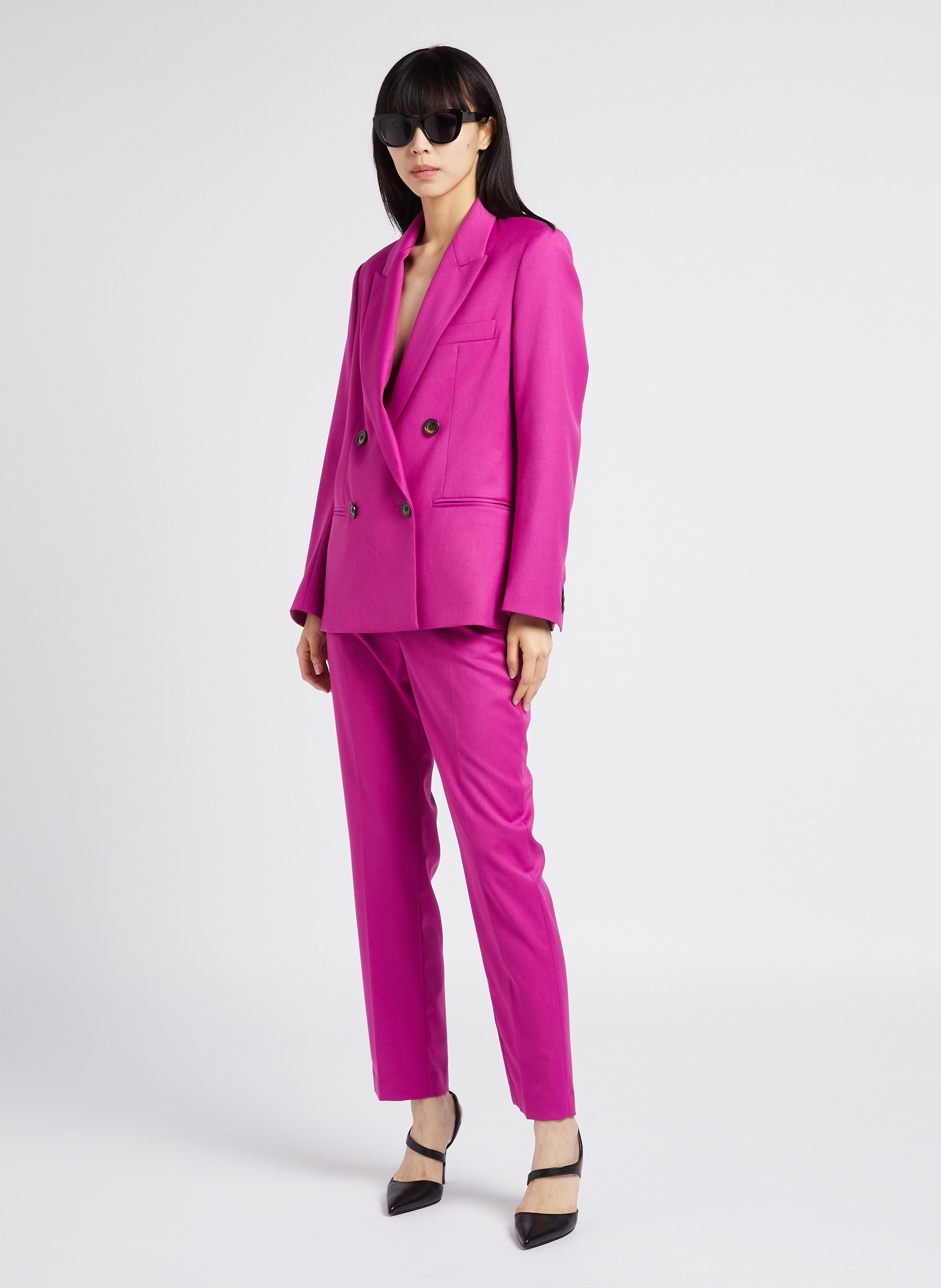 Ruimvallende blazer COLLECTORS CLUB Roze